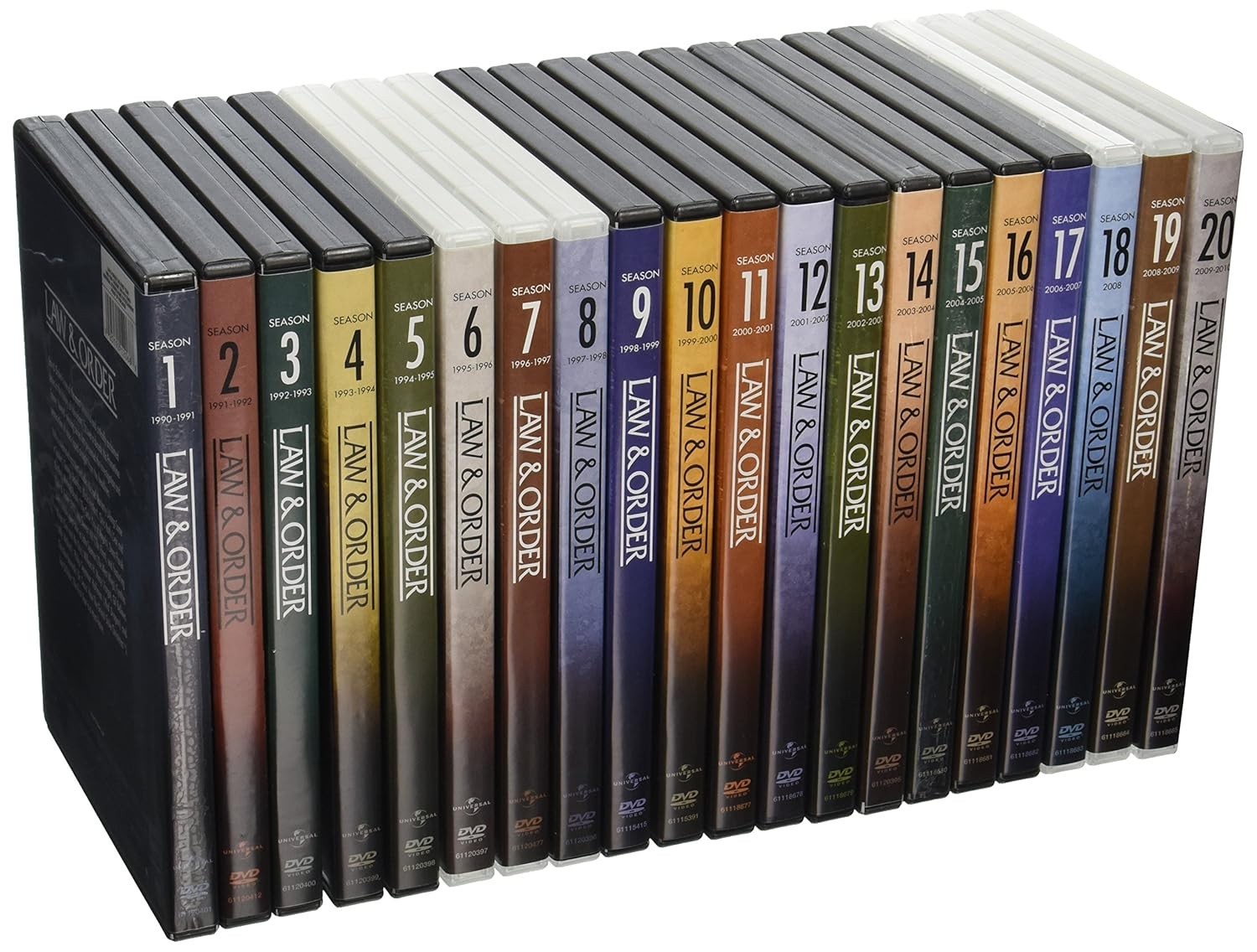 Law and Order: The Complete Series Seasons 1-20 (DVD 2011, 104-Disc Box Set) New