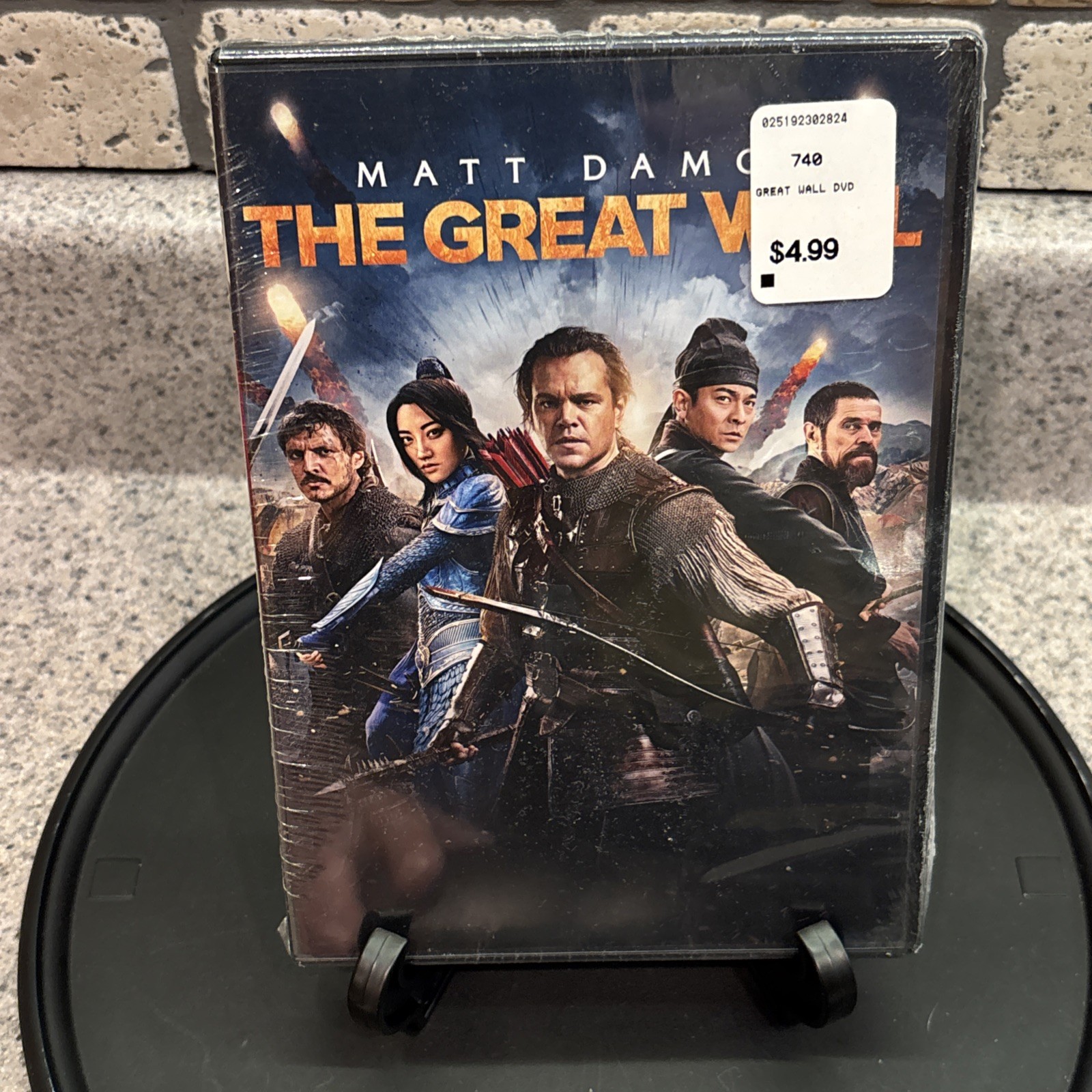 The Great Wall DVD Matt Damon NEW