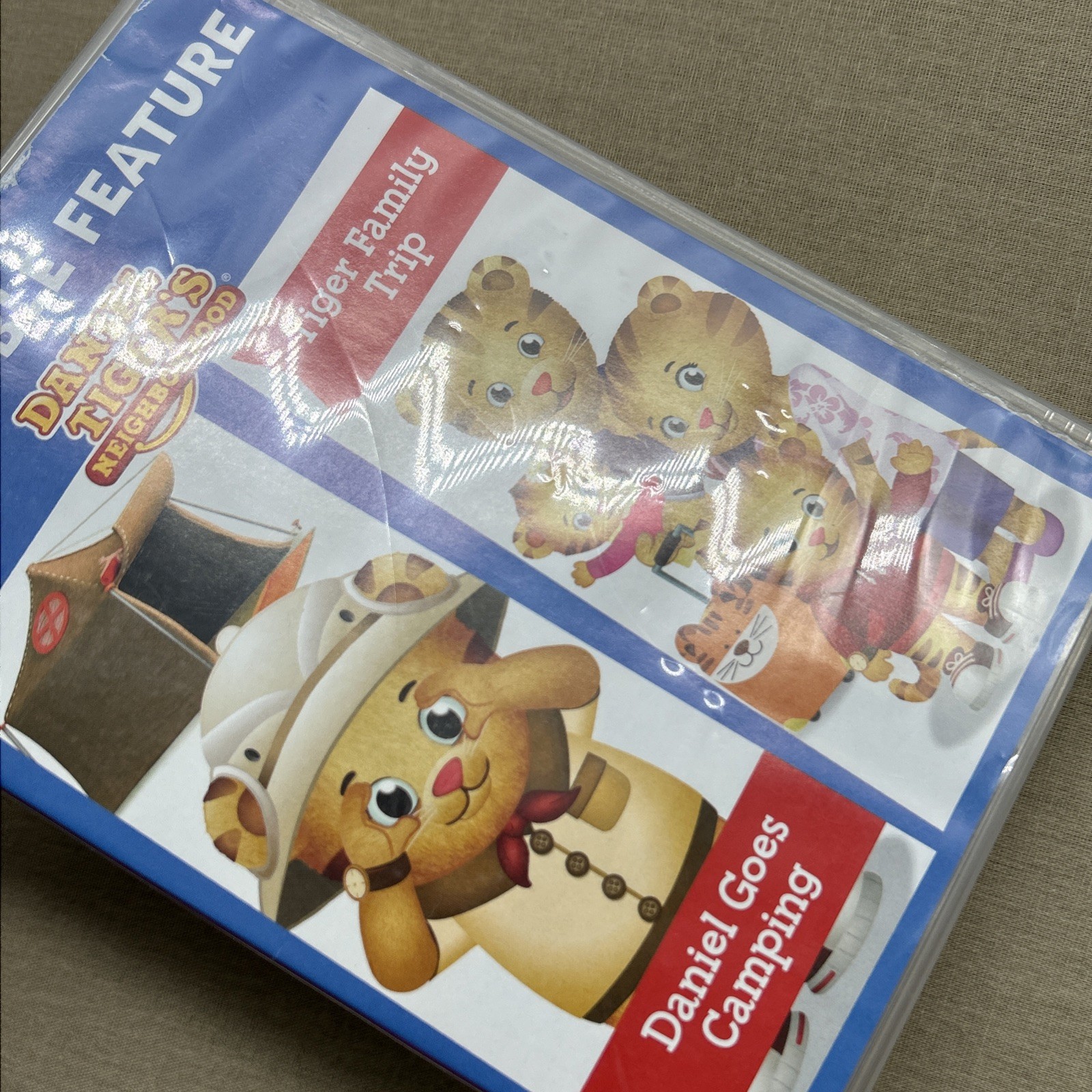 Daniel Tiger’s Neighborhood: Goes Camping / Family Trip (DVD 2017 10 Eps.) Pre-K