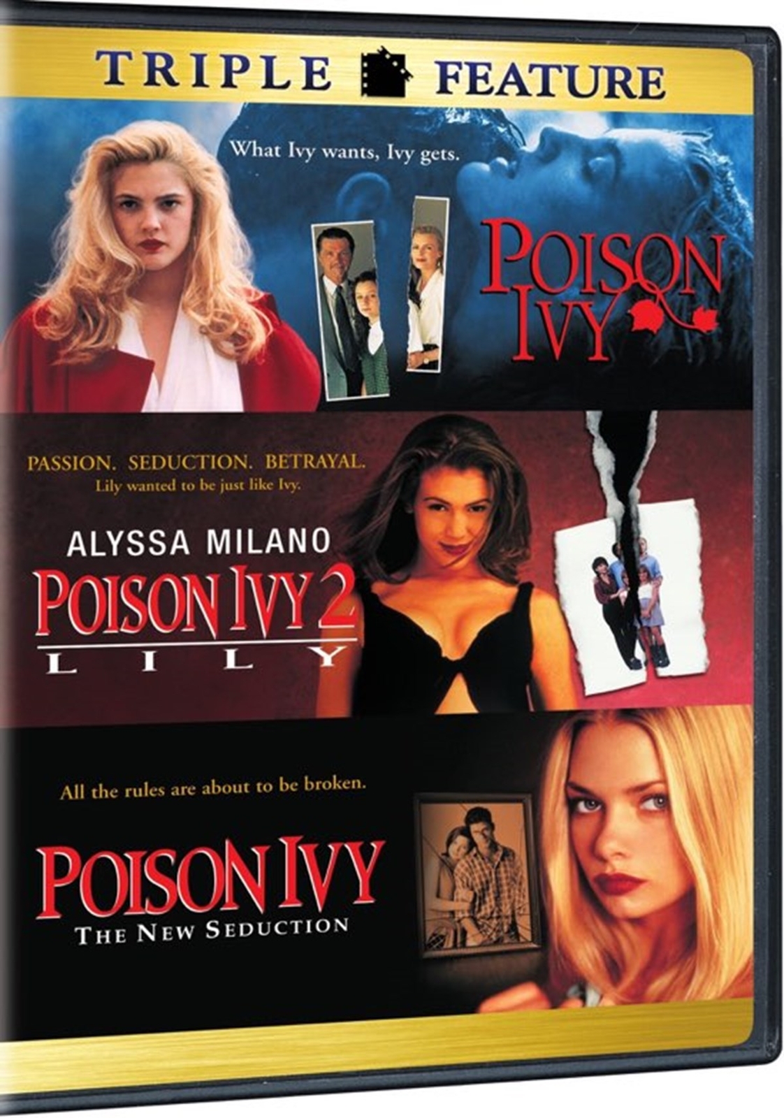 Poison Ivy – 3-film Collection DVD NEW