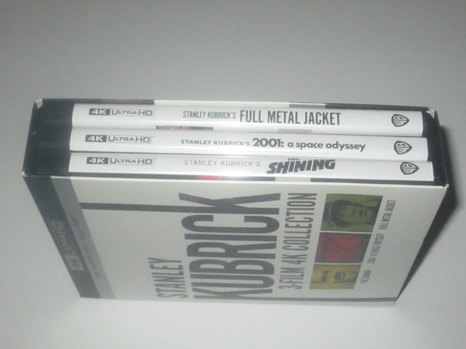 Stanley Kubrick 3-film Collection 4K UHD Blu-ray with slipcase