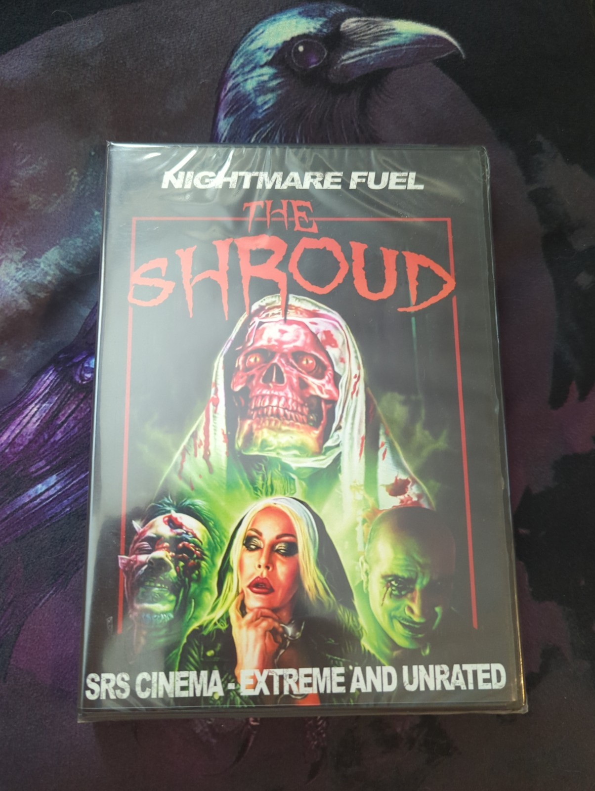 The Shroud (2021 DVD) SRS Cinema Cult Horror Italian w/English Subs SEALED NEW