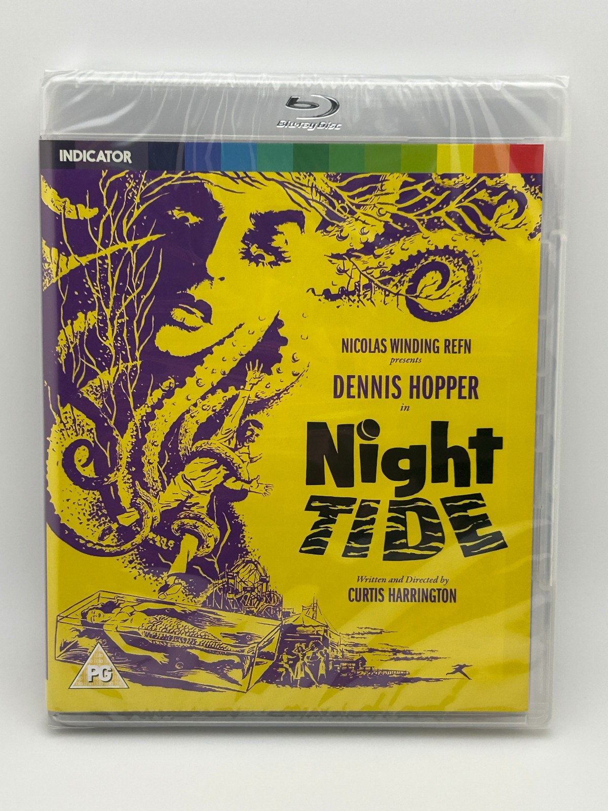 Night Tide (1961) Blu-ray Indicator *Region Free* Dennis Hopper 60s Horror NEW
