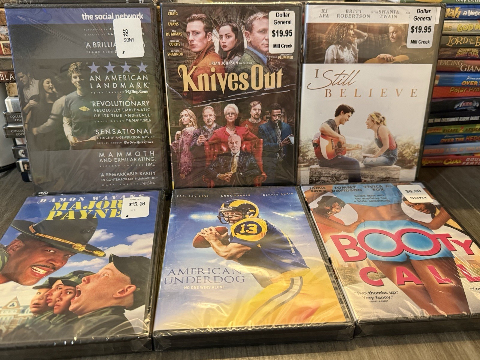 Comedy/Family/Drama Dvd Bundle Brand New Sealed Lot of 6￼