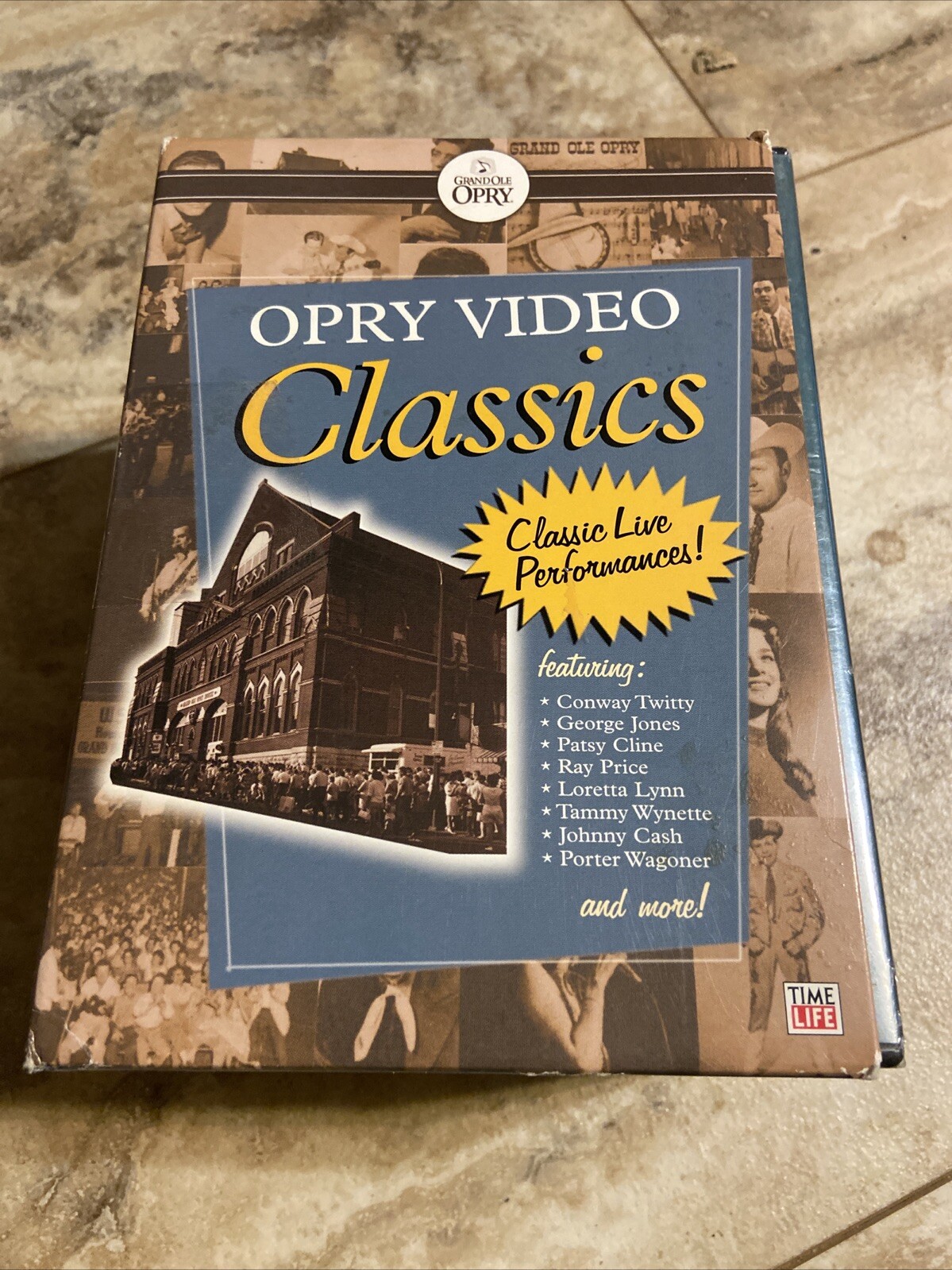 Grand Ole Opry Video Classics: Classic Live Performances Set Of 8 DVDs Time Life