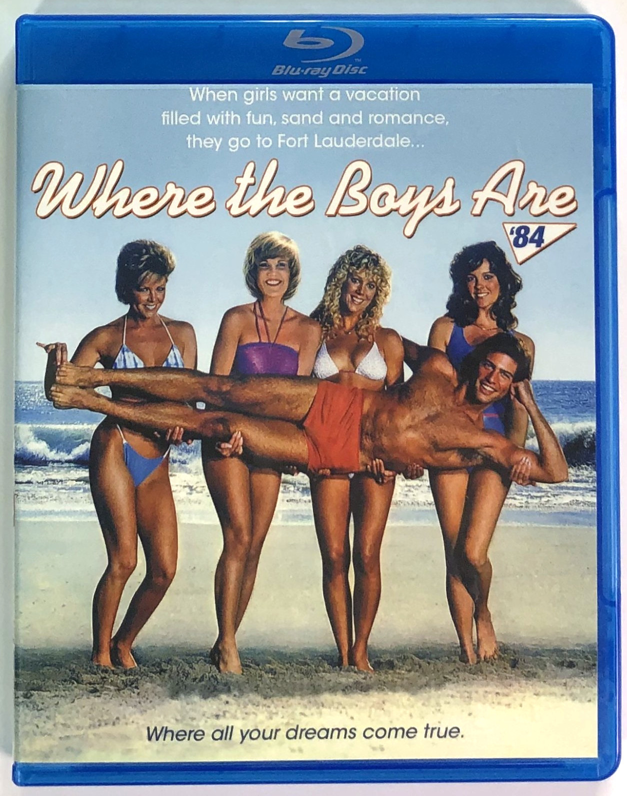 WHERE THE BOYS ARE ’84 (1984) Blu-ray SCORPION RELEASING Lisa Hartman LIKE NEW