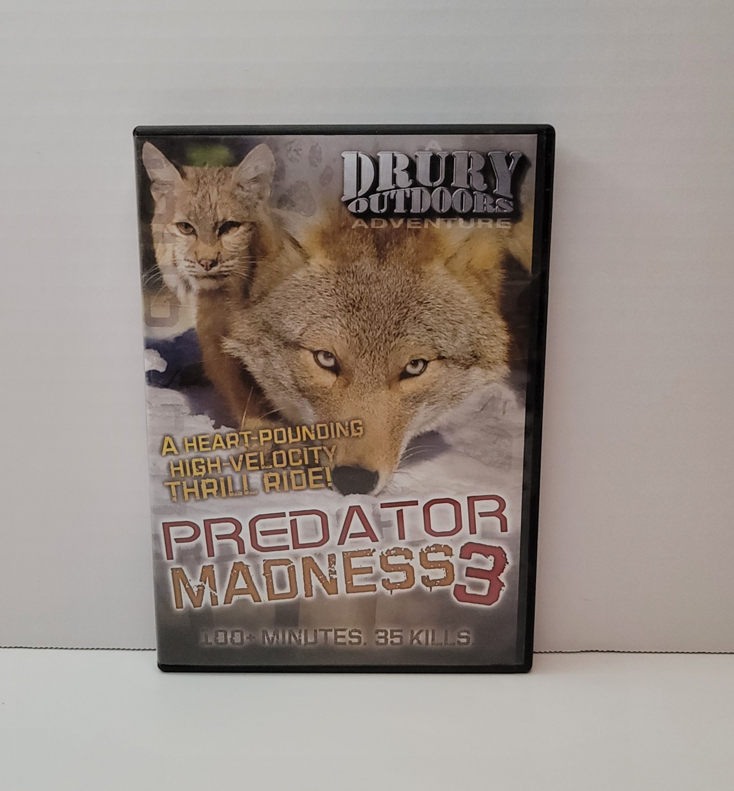 Drury Outdoors Adventures “Predator Madness 3” DVD Like New 100 Minutes