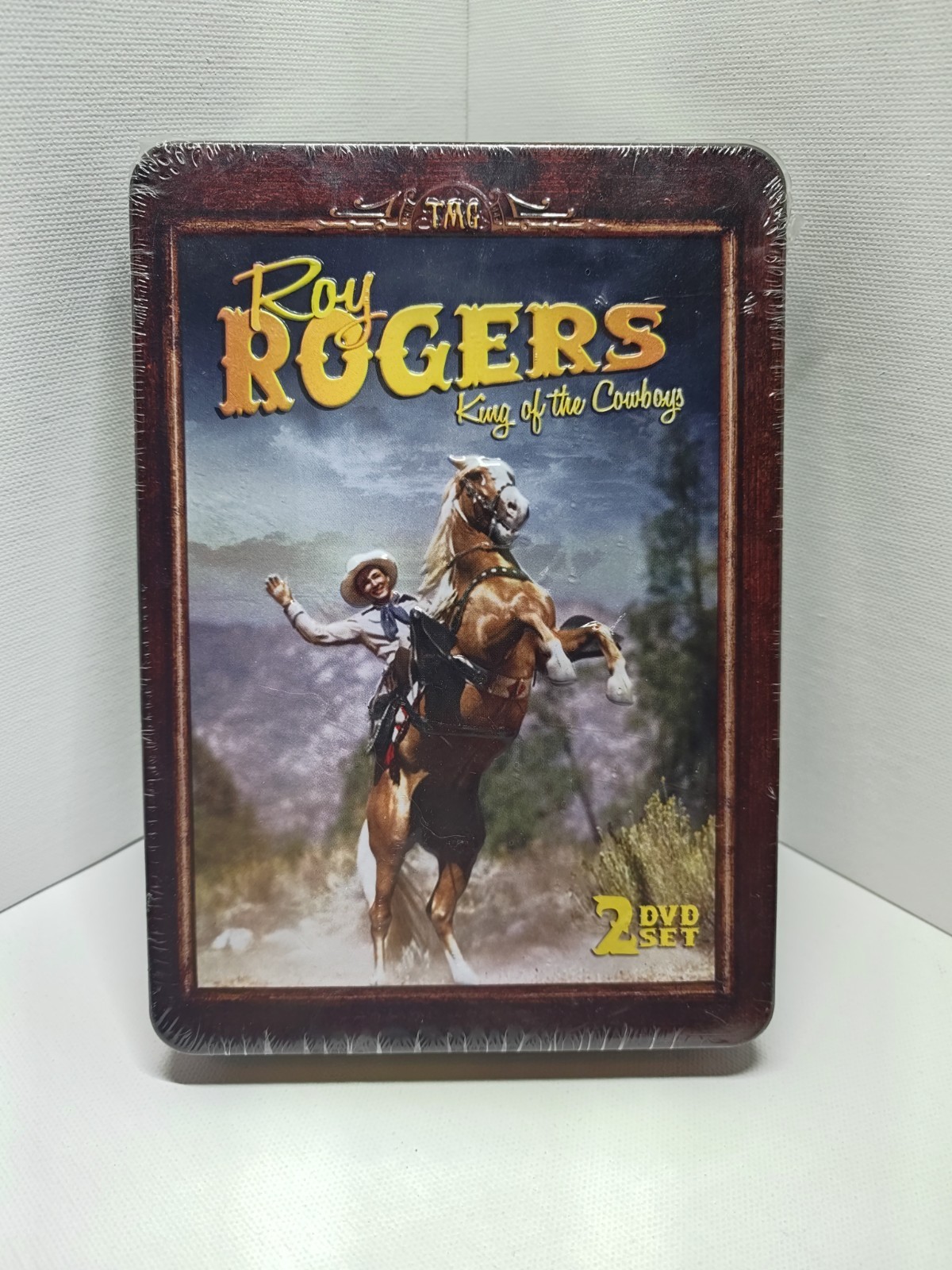 Roy Rogers King of the Cowboys 2-Disc DVD Set Timeless Media Group Tin Sealed