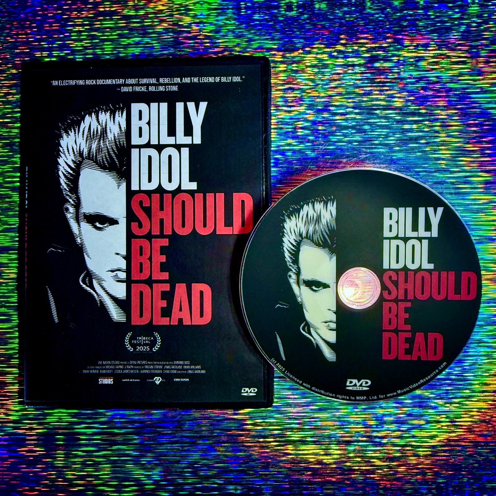 BILLY IDOL SHOULD BE DEAD DVD DELUXE EDITION Doc Generation X Green Day Pistols