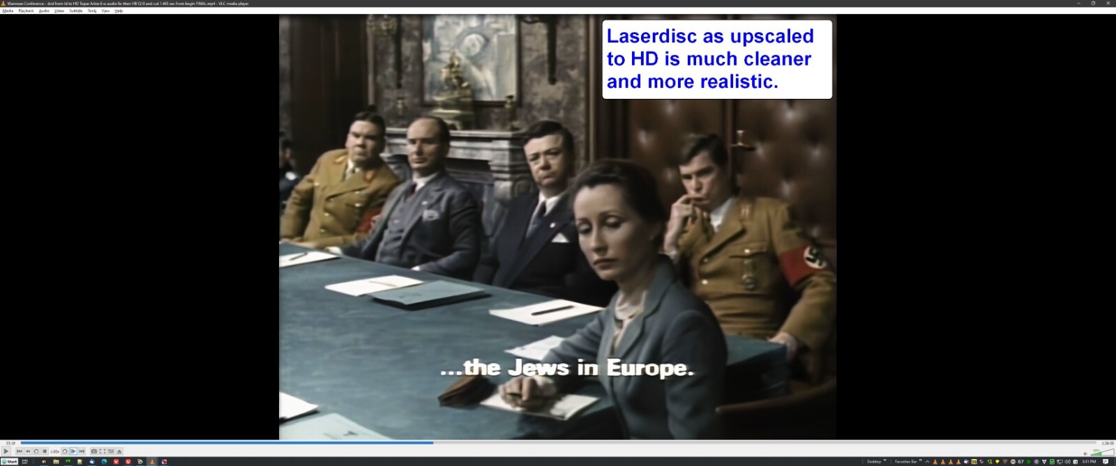 The Wannsee Conference – The Great 1984 Film in 1080p Full HD AI Remaster – MP4