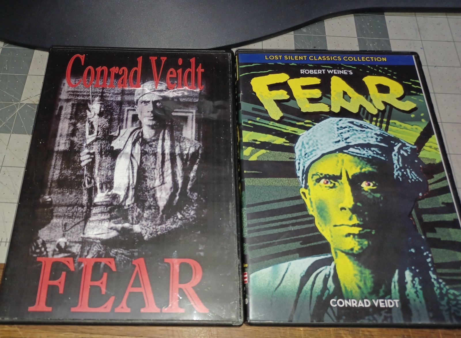 Fear (DVD, 1917) TWO MOVIE SET- One 60 min the other 72min