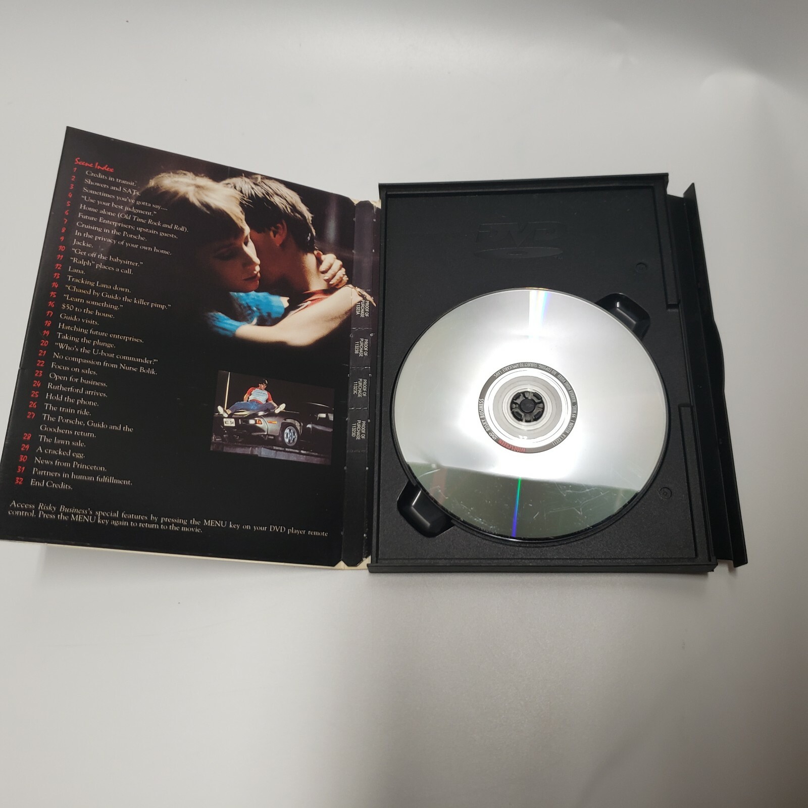 Risky Business DVD 1983 Paul Brickman(DIR) Tom Cruise Rebecca de Mornay English