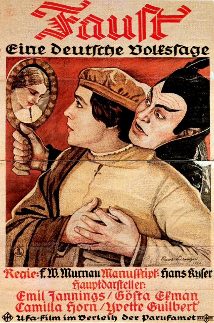 Faust (1926) Drama, Fantasy, Horror Silent Movie DVD