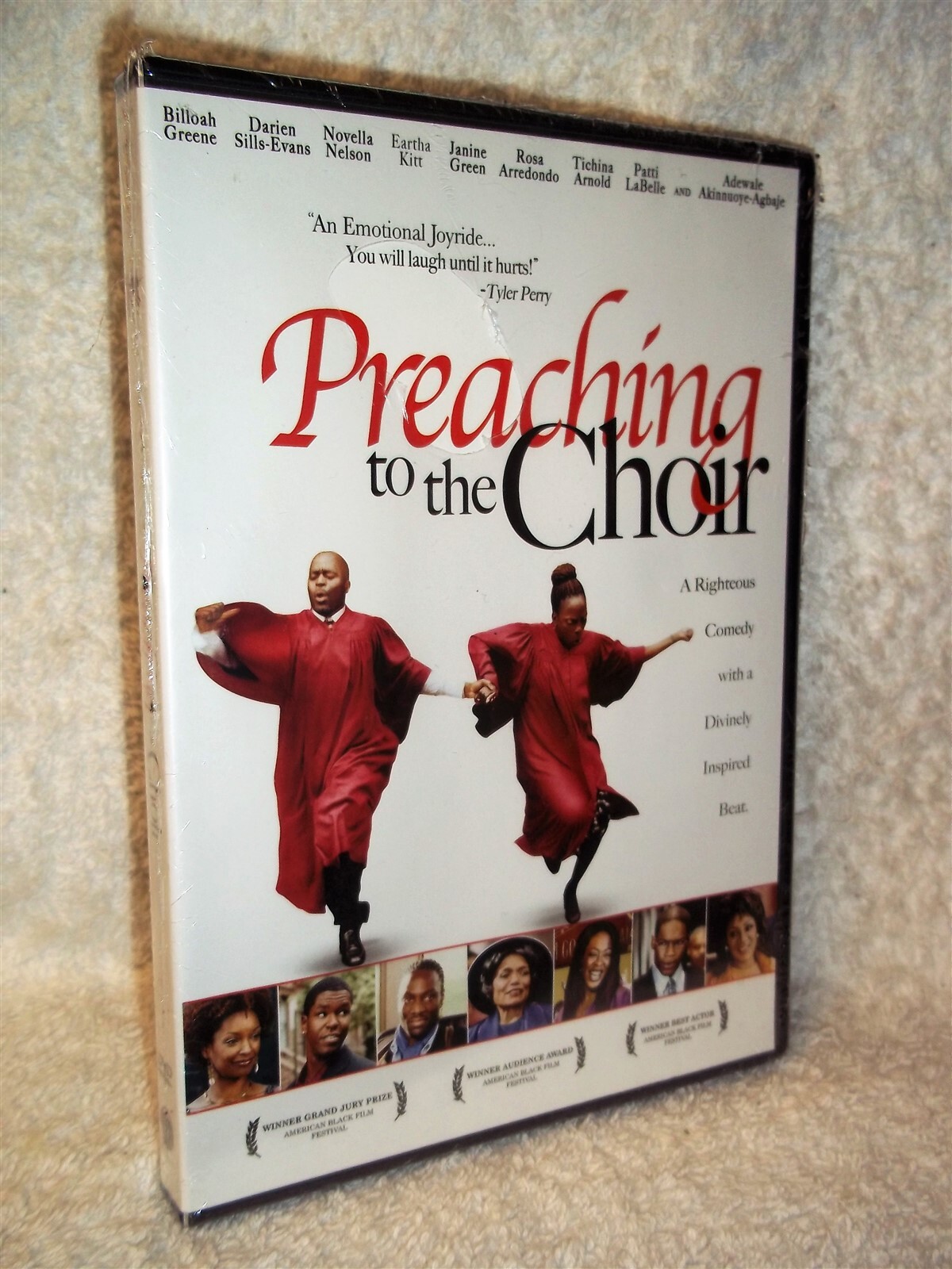 Preaching To The Choir (DVD 2004) Billoah Greene faith based drama church gospel