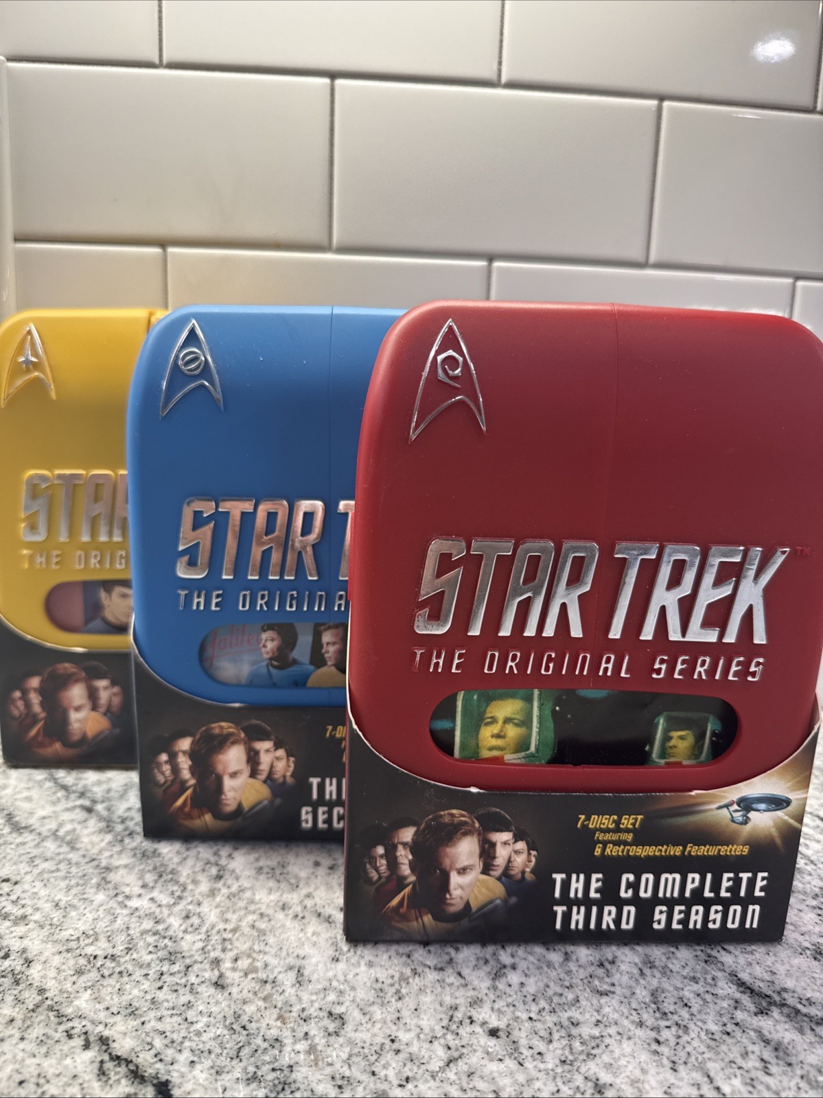 Star Trek The Original Series Complete Series DVD Set Seasons 1-3