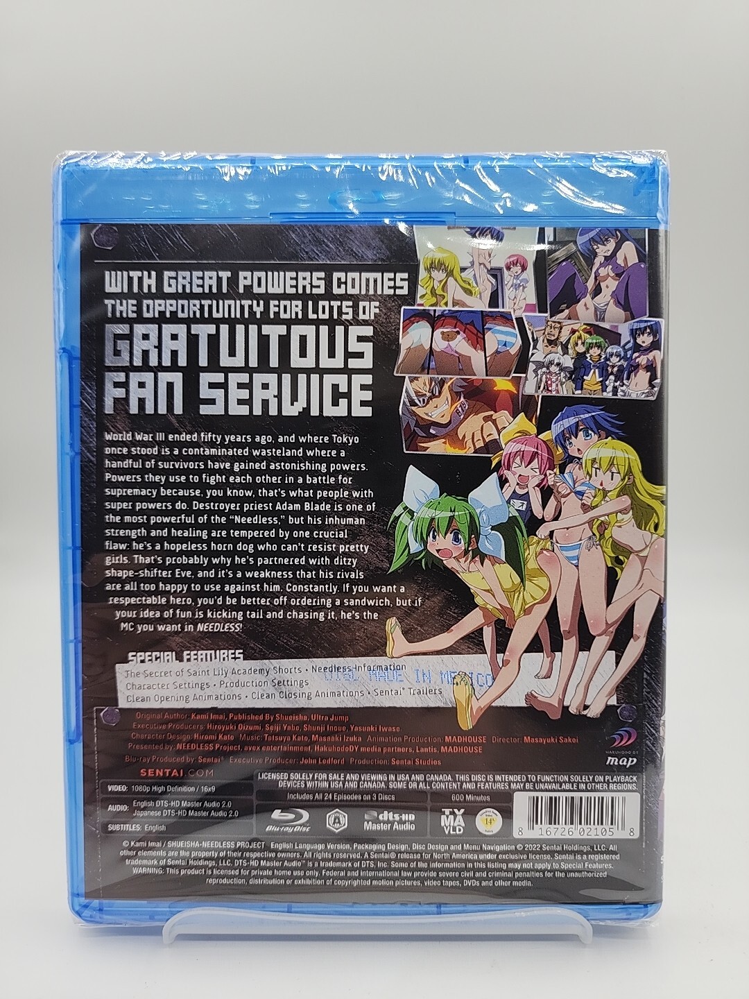 Needless [New Blu-ray] Anamorphic, Subtitled