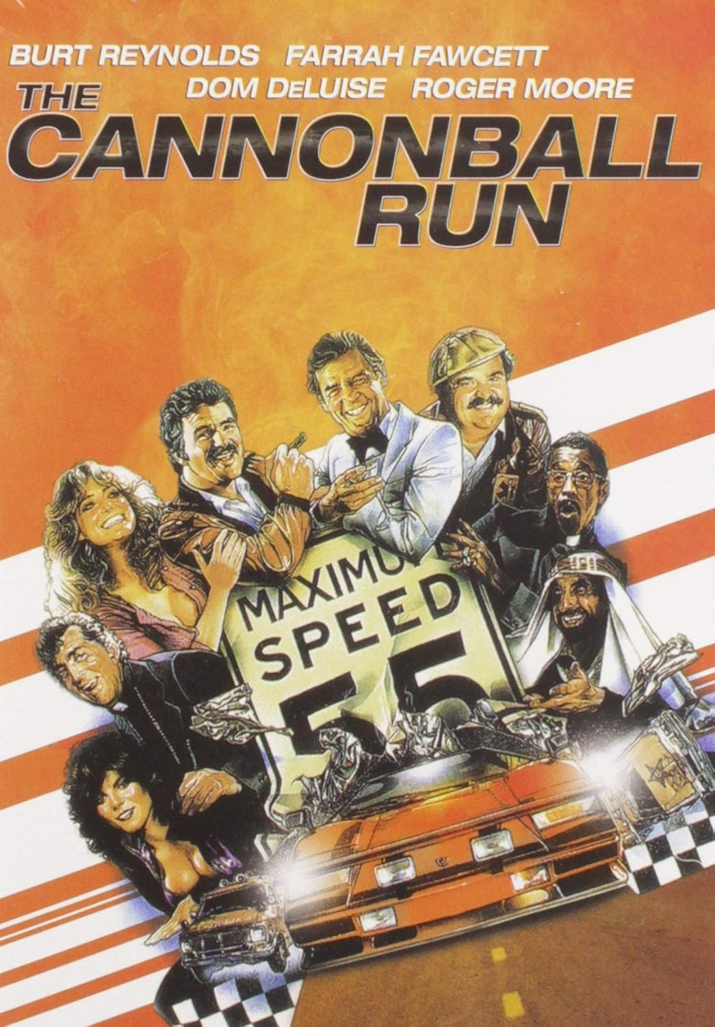 The Cannonball Run DVD Burt Reynolds Classic Action Retro Comedy 1981 Movie