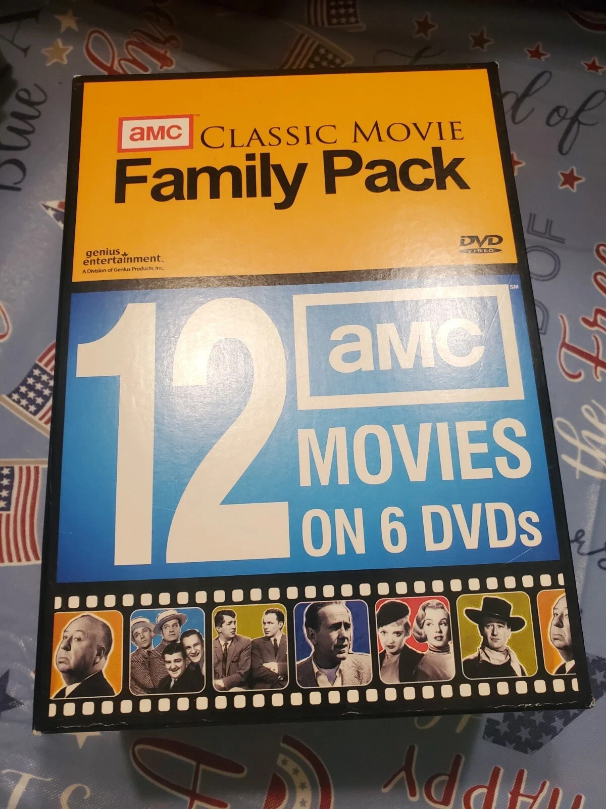 AMC Classic Movie Family Pack 12 Movies DVD Box Set