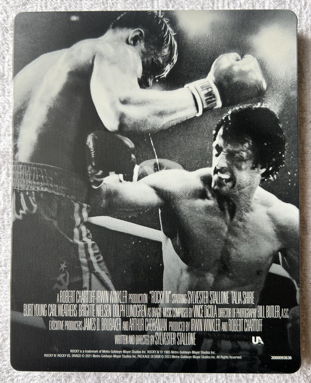 Rocky IV 4k (UHD, 1985) Steelbook Sylvester Stallone rare OOP HTF