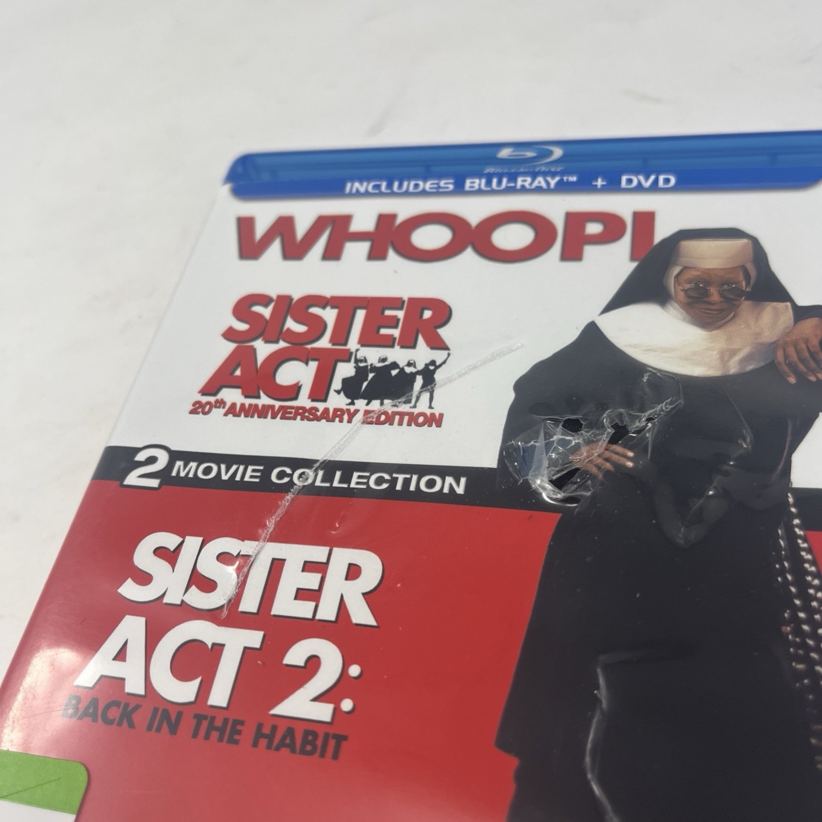 Sister Act / Sister Act 2 2-Movie Collection Blu-ray DVD 20th Anniversary Whoopi