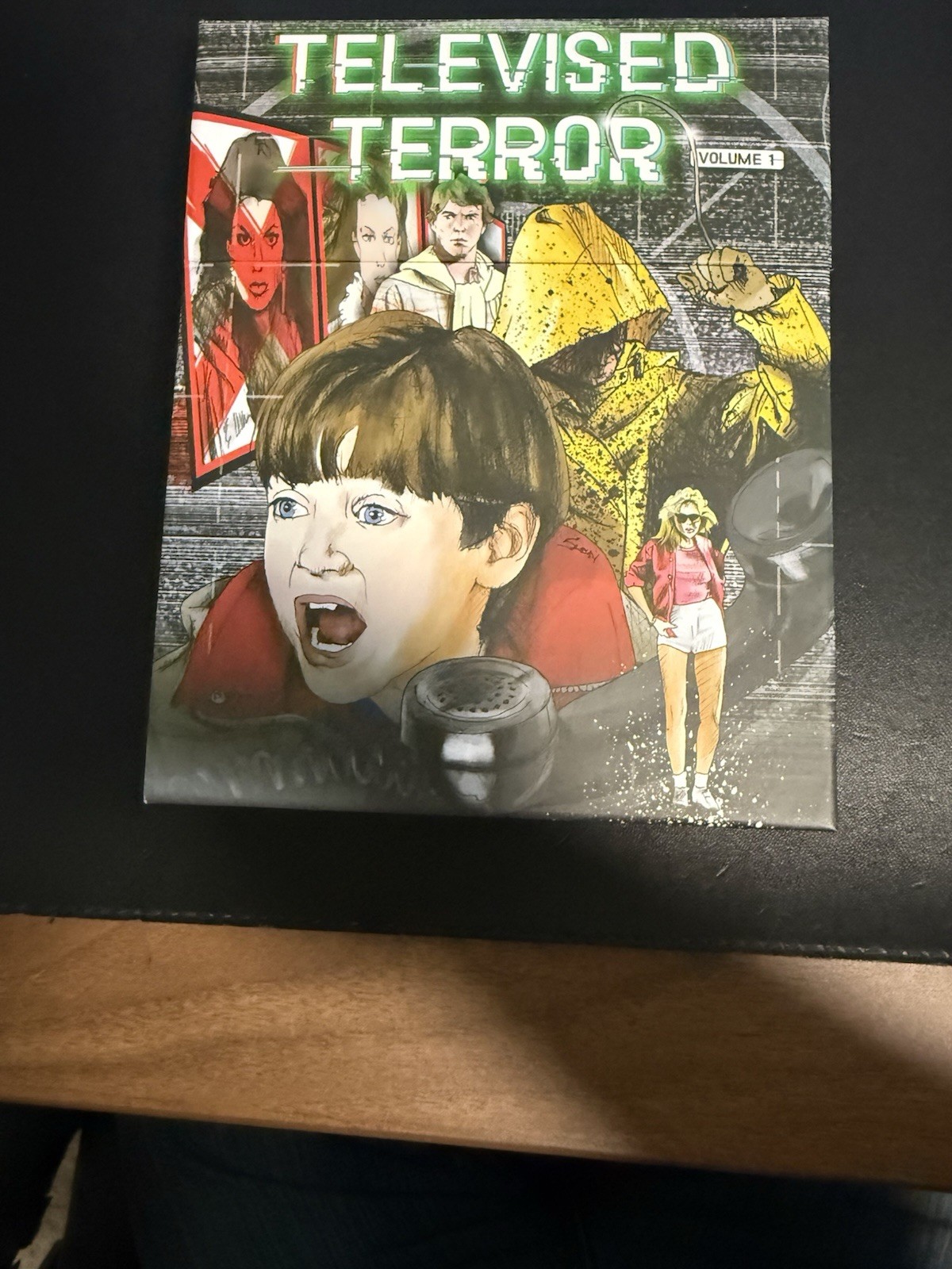 Televised Terror Volume 1 Vinegar Syndrome, 3-Movie Blu-ray Box Set (OOP), New