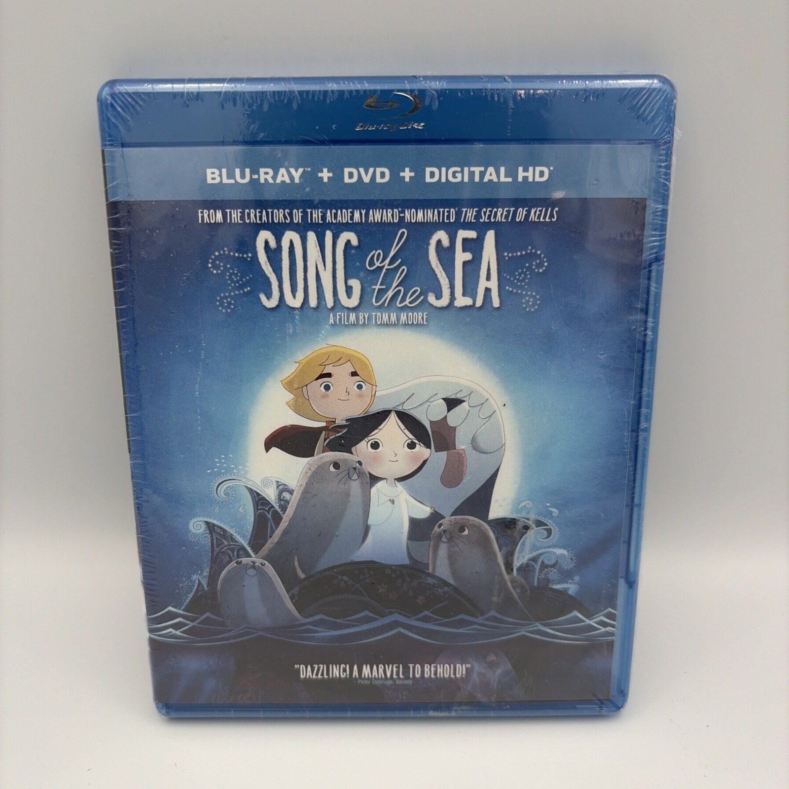 Song of the Sea [Blu-ray & DVD] 2 Pack Brand New Sealed Animated Movie G Kids