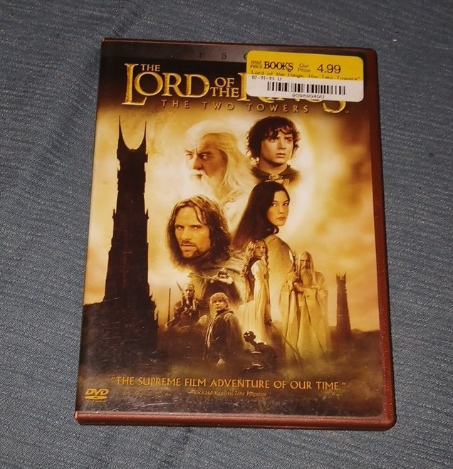 The Lord of the Rings: The Two Towers DVD Widescreen PG-13 179 Min Eng/Sp Sub