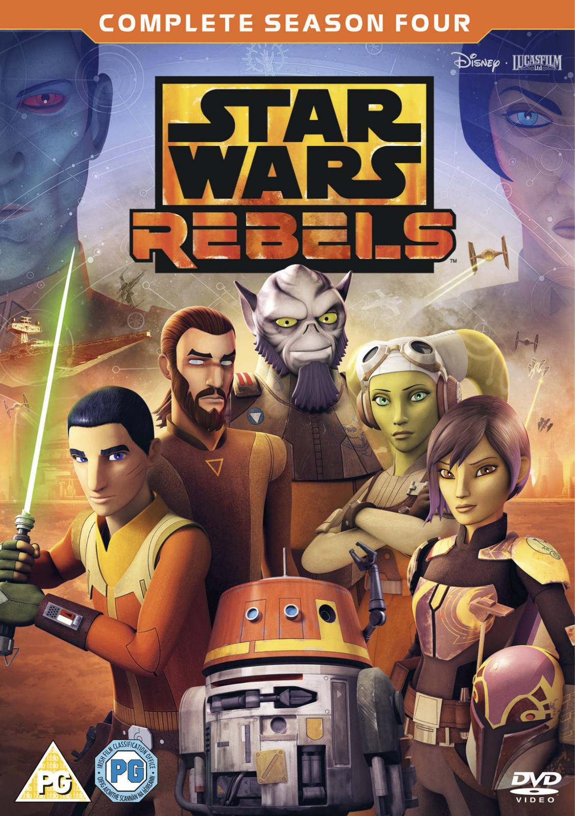 Star Wars Rebels: Complete Season Four (DVD) Taylor Gray Dave Filoni (UK IMPORT)