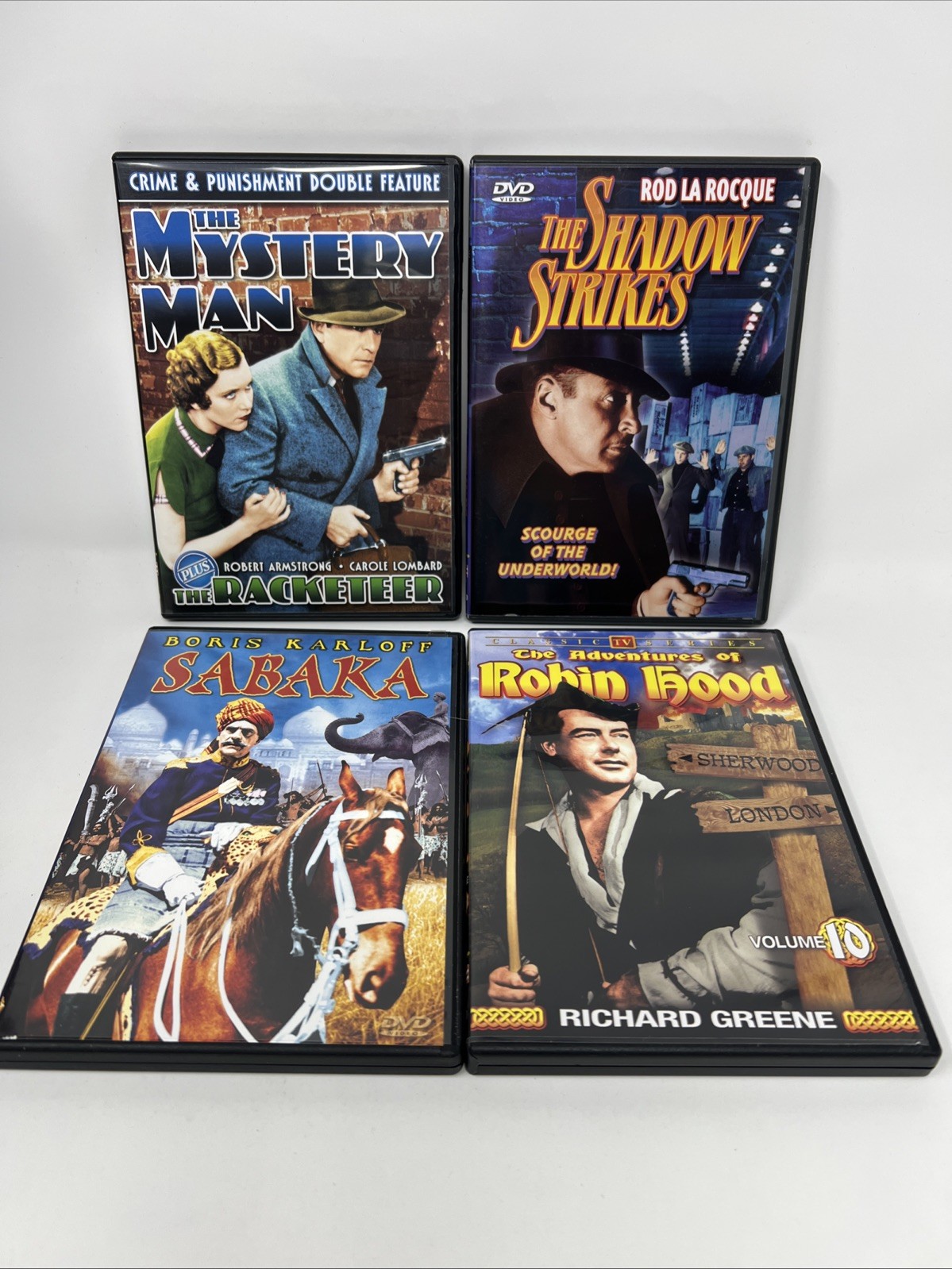 Lot of 60+ Classic Hollywood Movies – ALPHA VIDEO DVD Film Noir Oldies Gangster