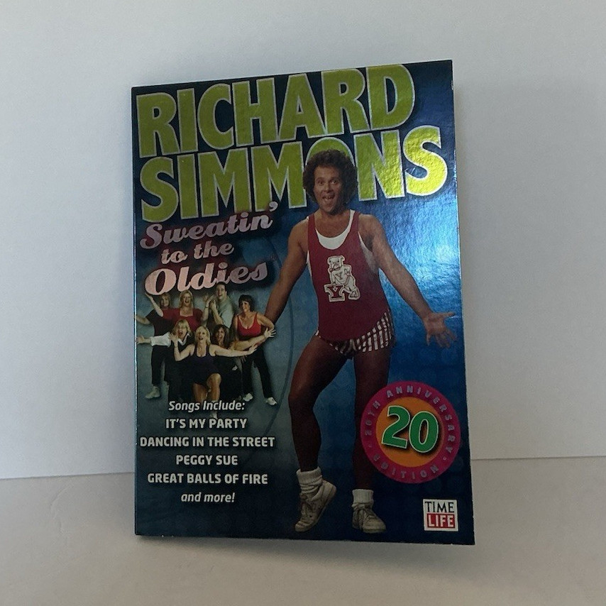 Time Life Sweatin’ to the Oldies 20th Anniversary Edition DVD Richard Simmons
