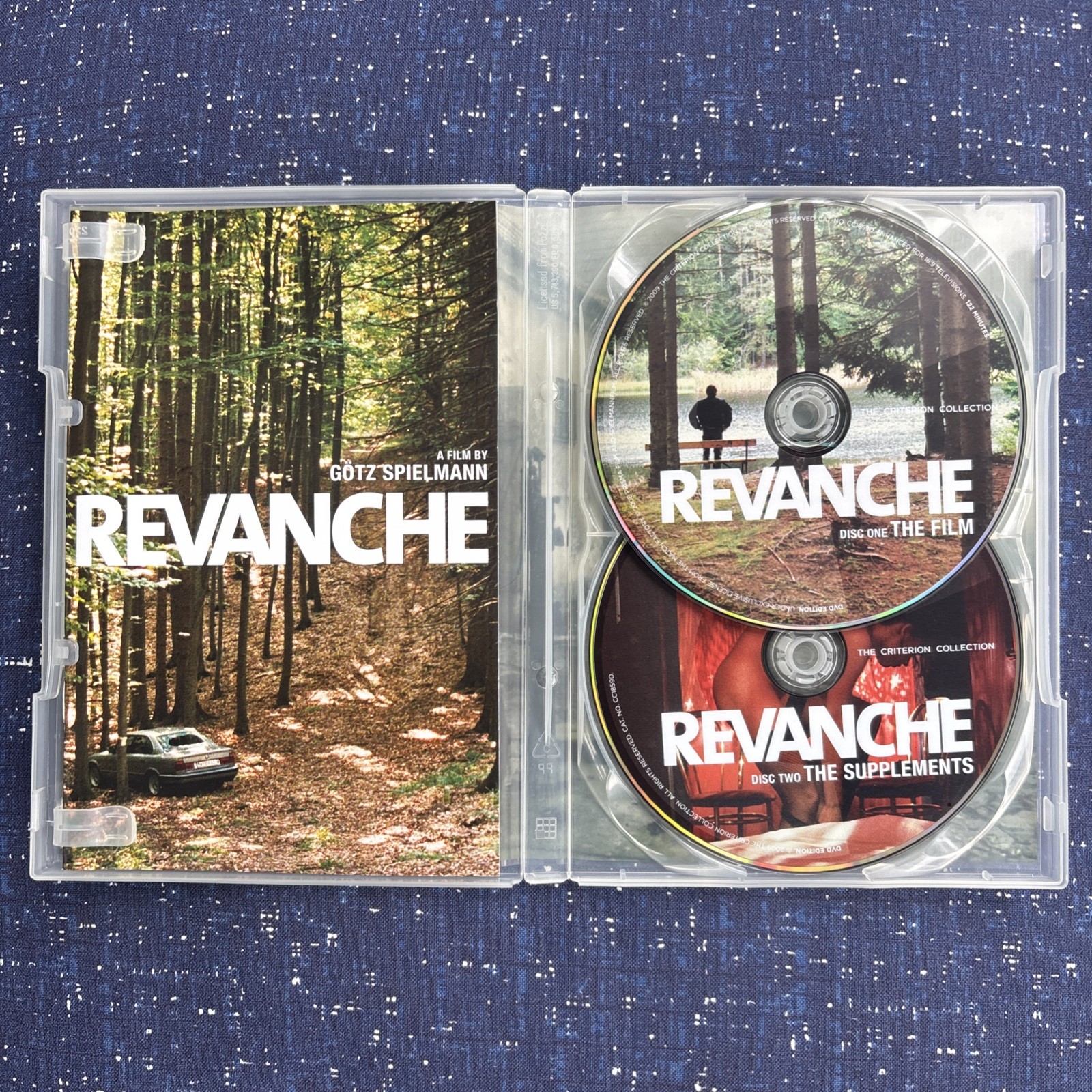 Revanche (DVD, 2008) Criterion Collection #502 2-Discs W/Insert Spielmann