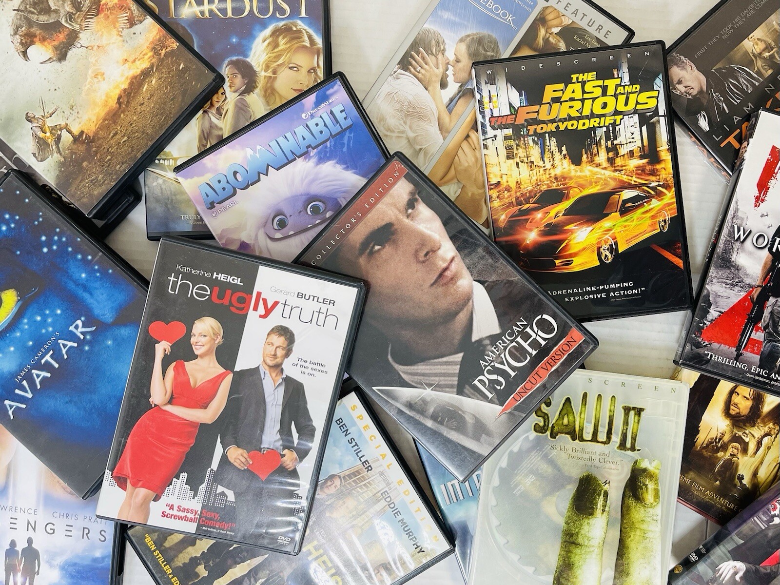 500 Wholesale Random Media Pieces : DVDs, Video Games : PC, XBOX +, CDs, Blu Ray