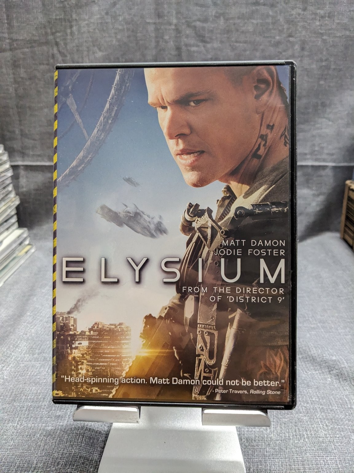 Elysium DVD (2013) Matt Damon, Jodie Foster, Neill Blomkamp Sci-Fi Action