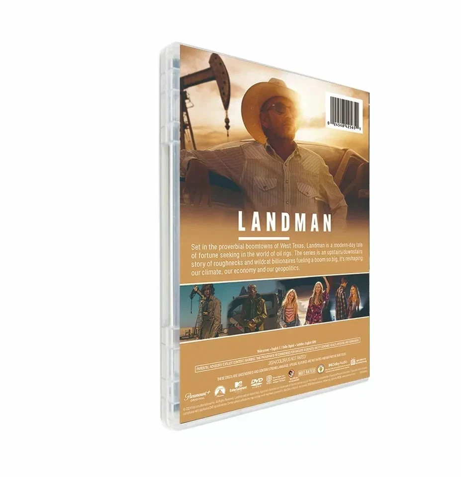 Landman TV Series Season 1 (DVD Box Set 3-Disc) Region 1 – one