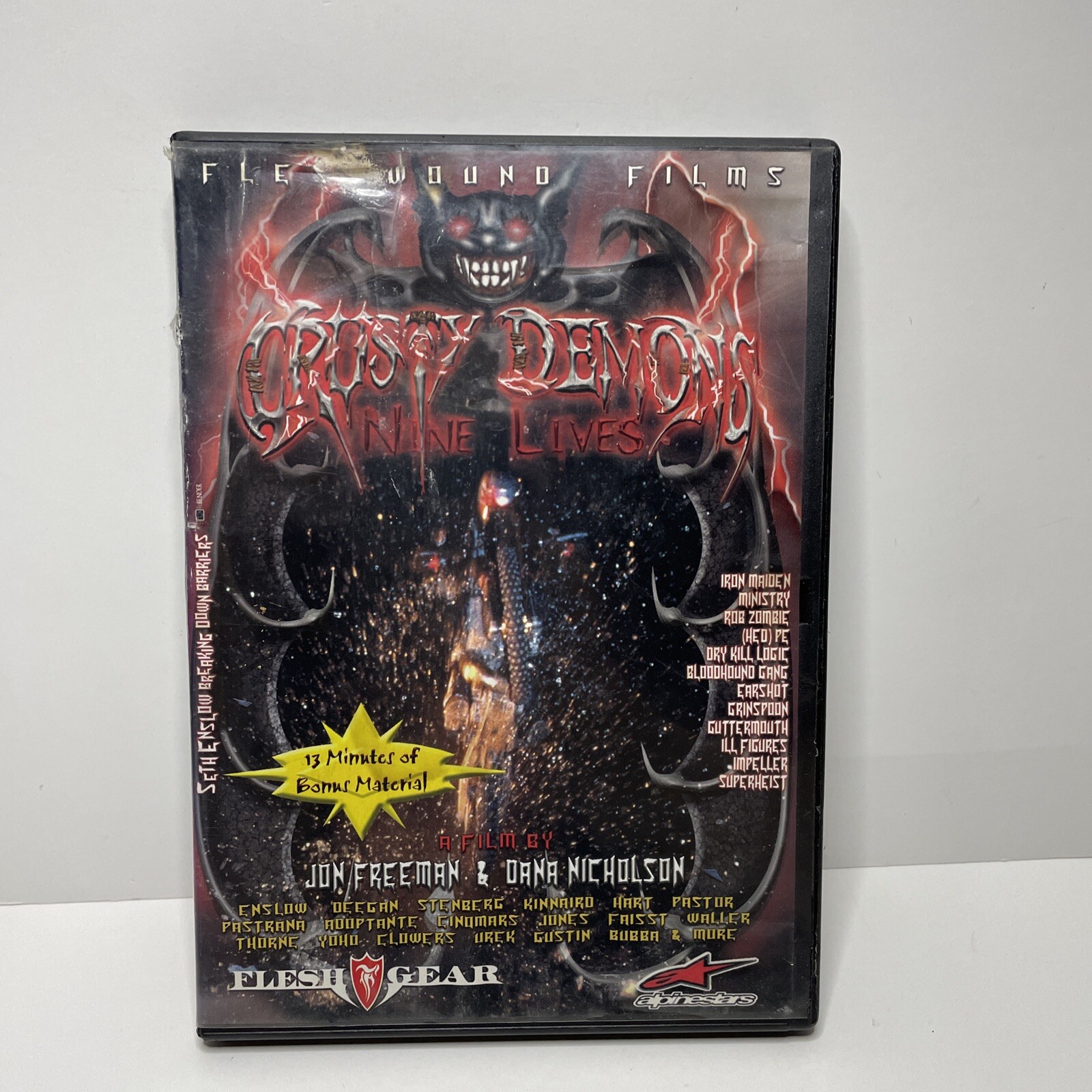 Crusty Demons: Nine Lives A Motorcycle Film DVD Directors Cut Seth Enslow