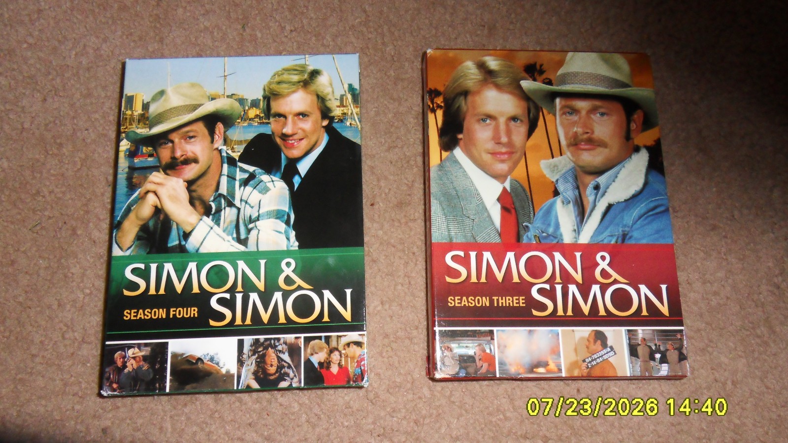 Simon and Simon Seasons 3 & 4 Region 1 DVD Sets