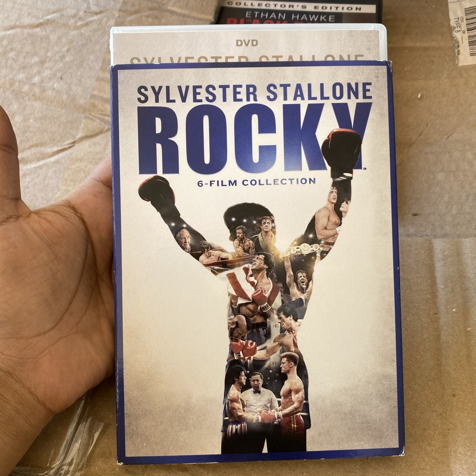 ROCKY: 6-FILM COLLECTION (DVD, 2018, 6-Disc Set, 40th Anniversary) STALLONE GIFT