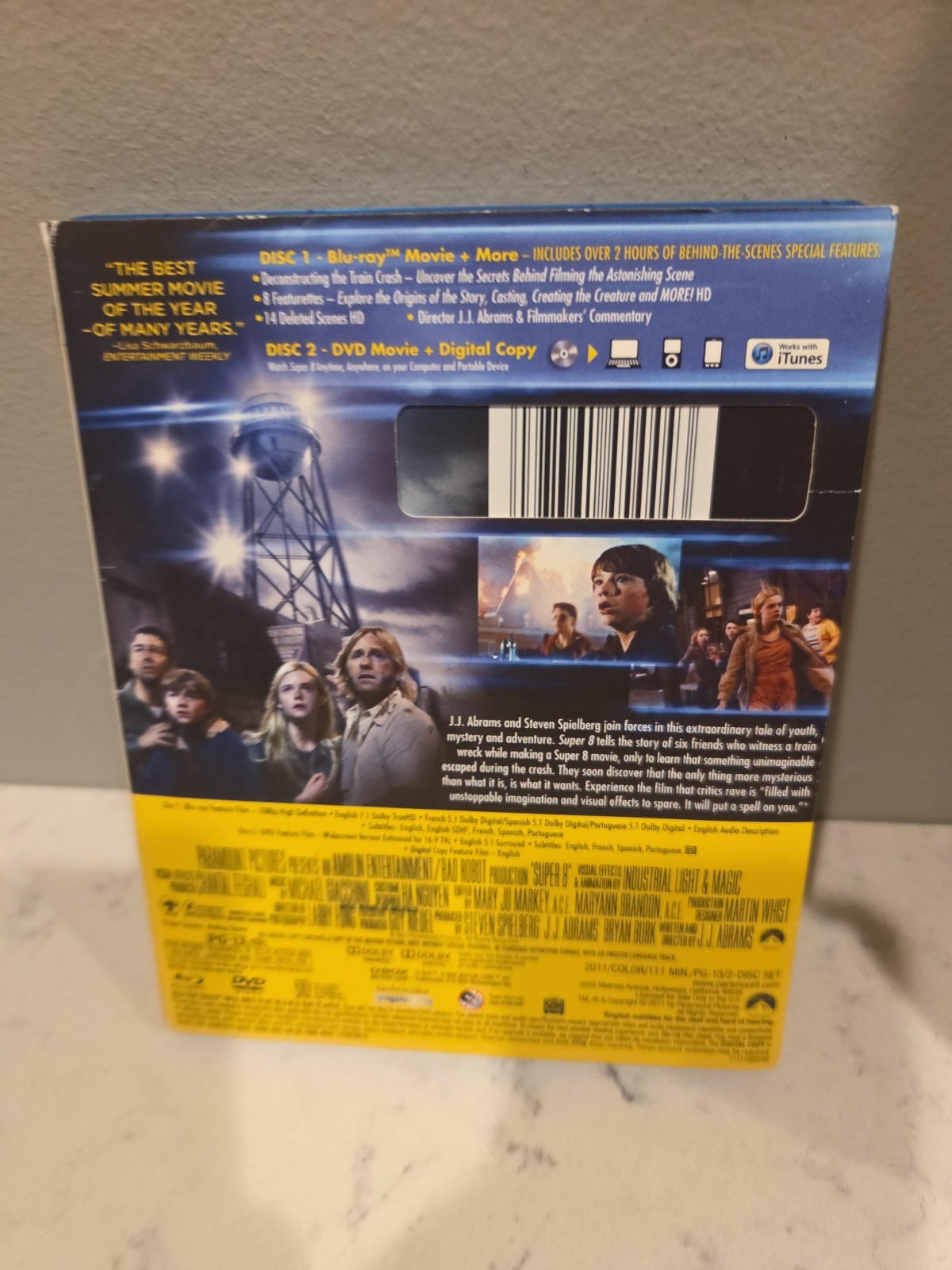 Super 8 – Blu-Ray + DVD – J.J. Abrams – Steven Spielberg Ultimate Edition – New