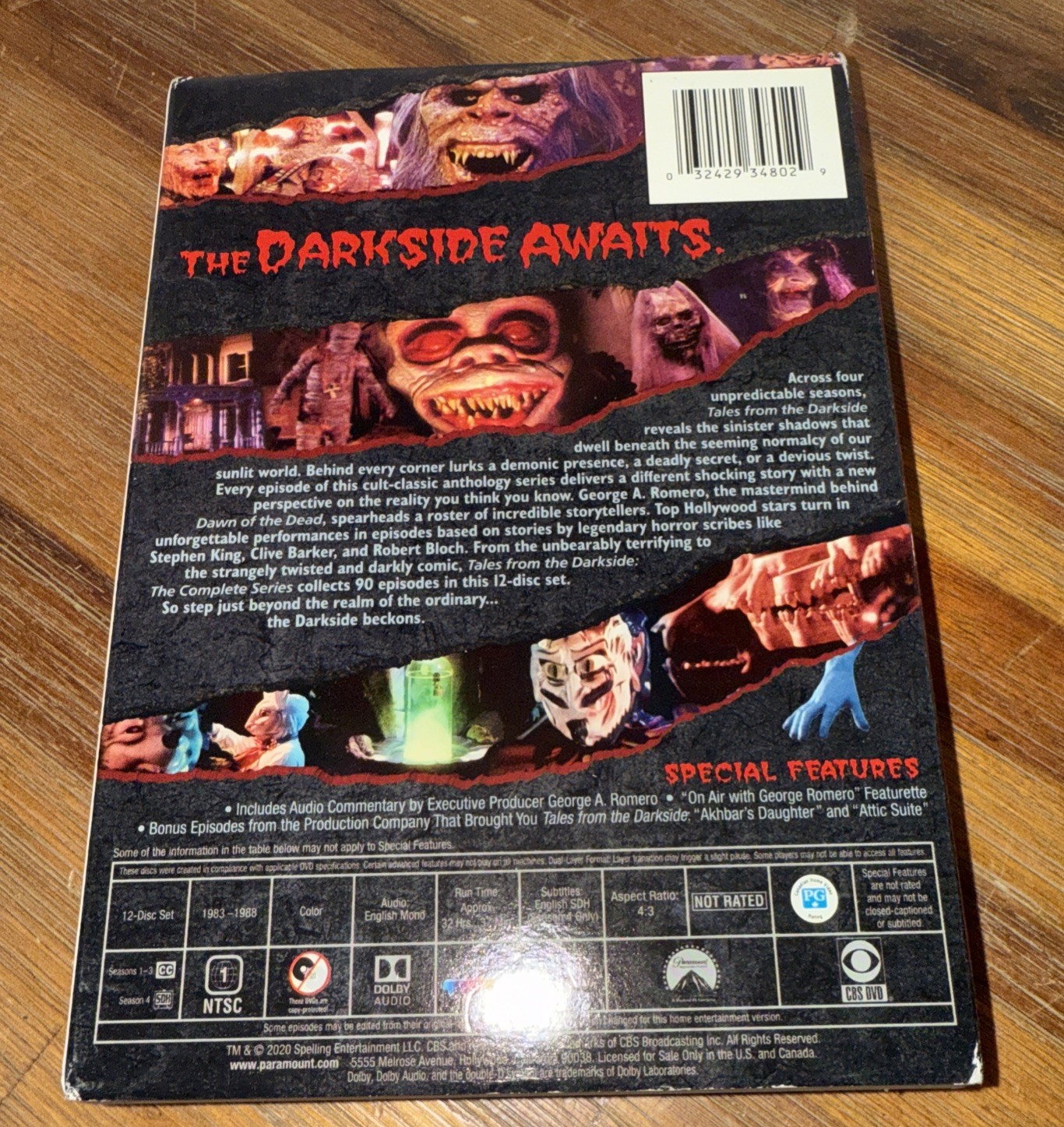 Tales From the Darkside: The Complete Series [Used Very Good DVD] Boxed Set, F