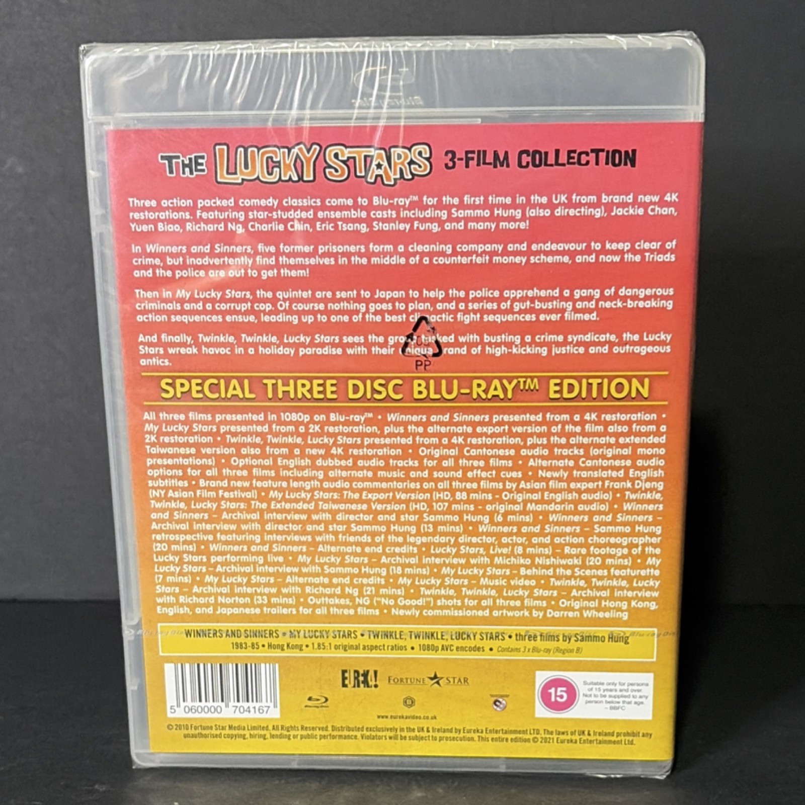 Eureka! The Lucky Stars 3-Film Collection Blu-ray Special Edition Box Set