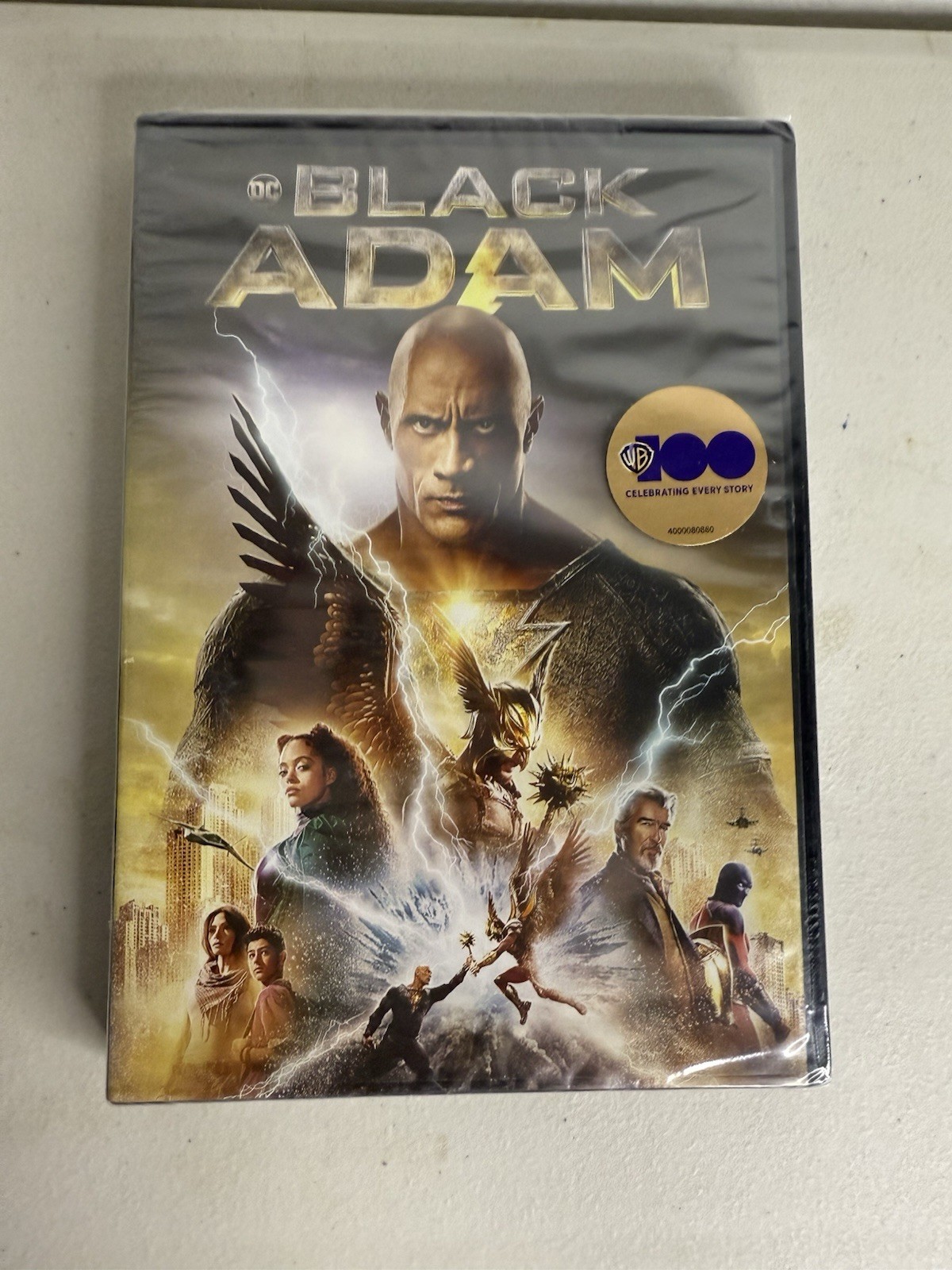 Black Adam DVD Dwayne Johnson BRAND NEW SEALED
