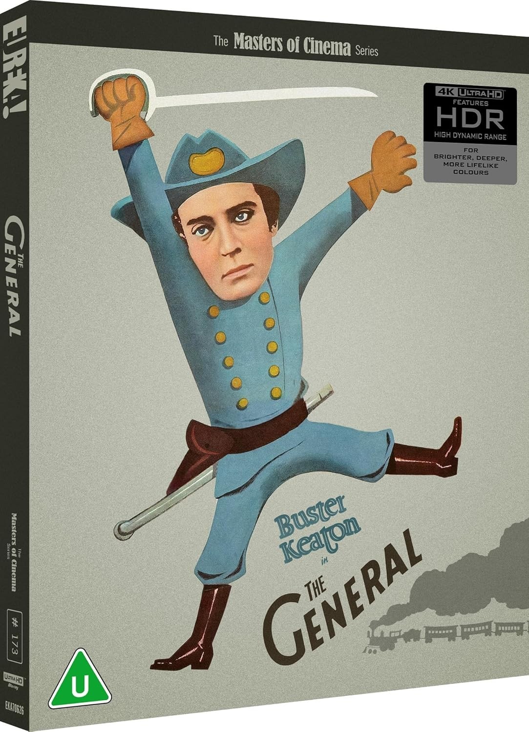THE GENERAL (1926) Buster Keaton Limited Edition 4K UHD Blu-Ray BRAND NEW