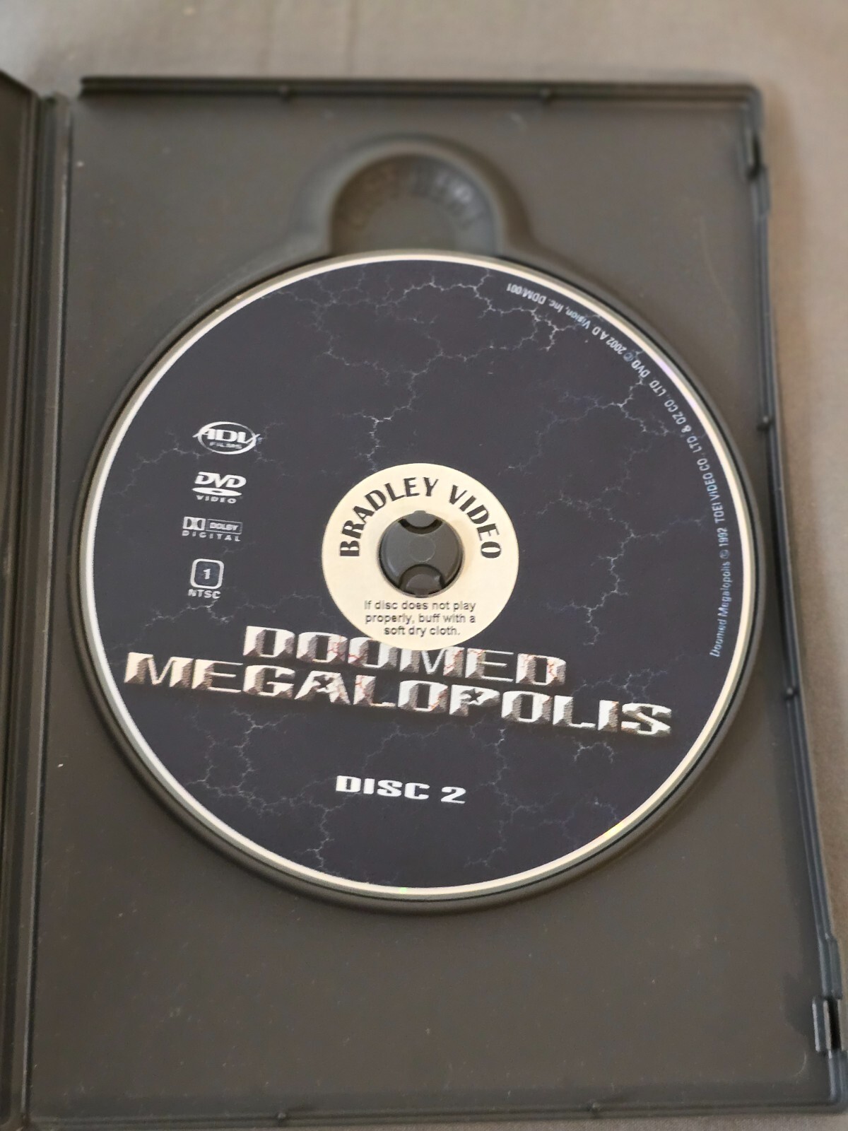 Doomed Megalopolis 2-DVD Complete Anime Classic Series Eps 1-4 Supernatural