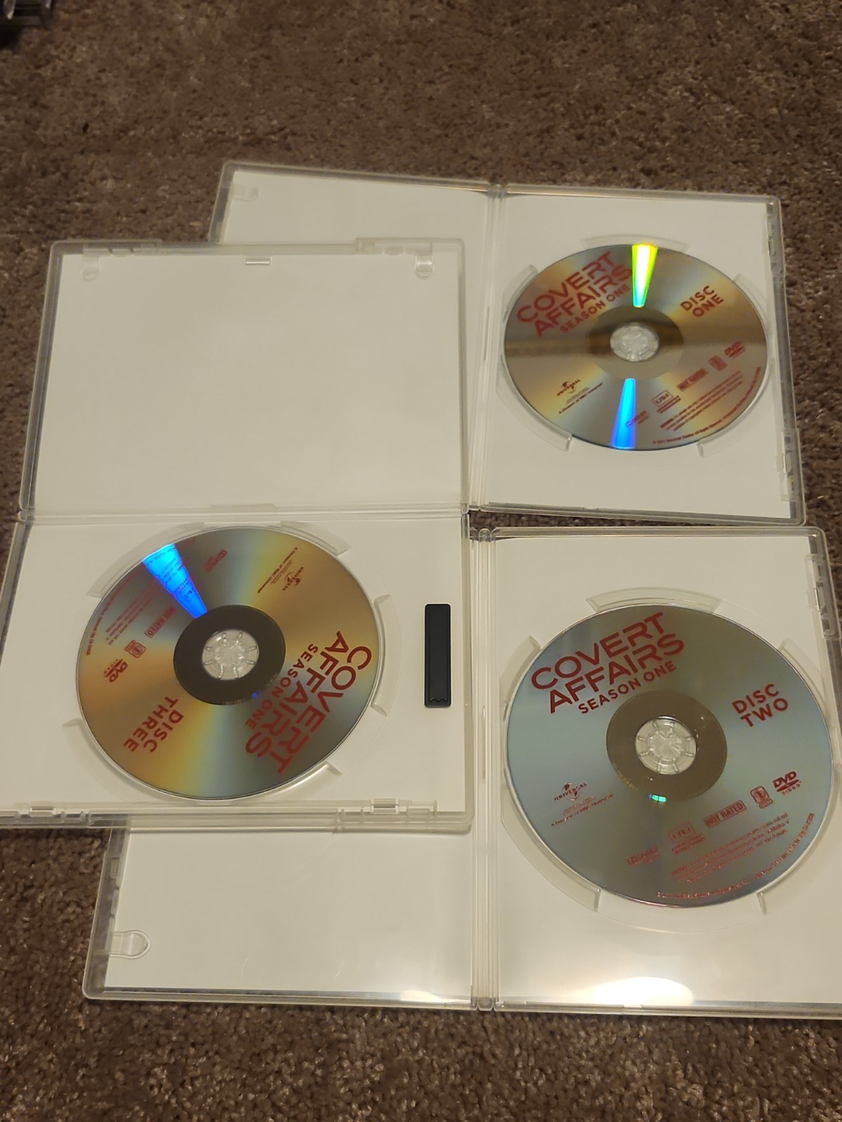 Covert Affairs Season 1,2,3 on DVD Seasons 1-3 USA