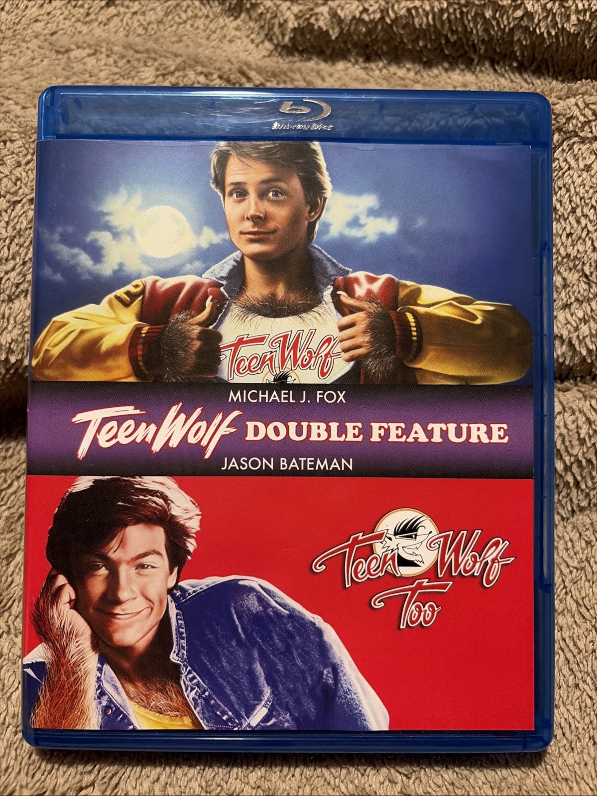 TEEN WOLF Double Feature 1 & 2 Blu-ray Michael J Fox Jason Bateman RARE OOP