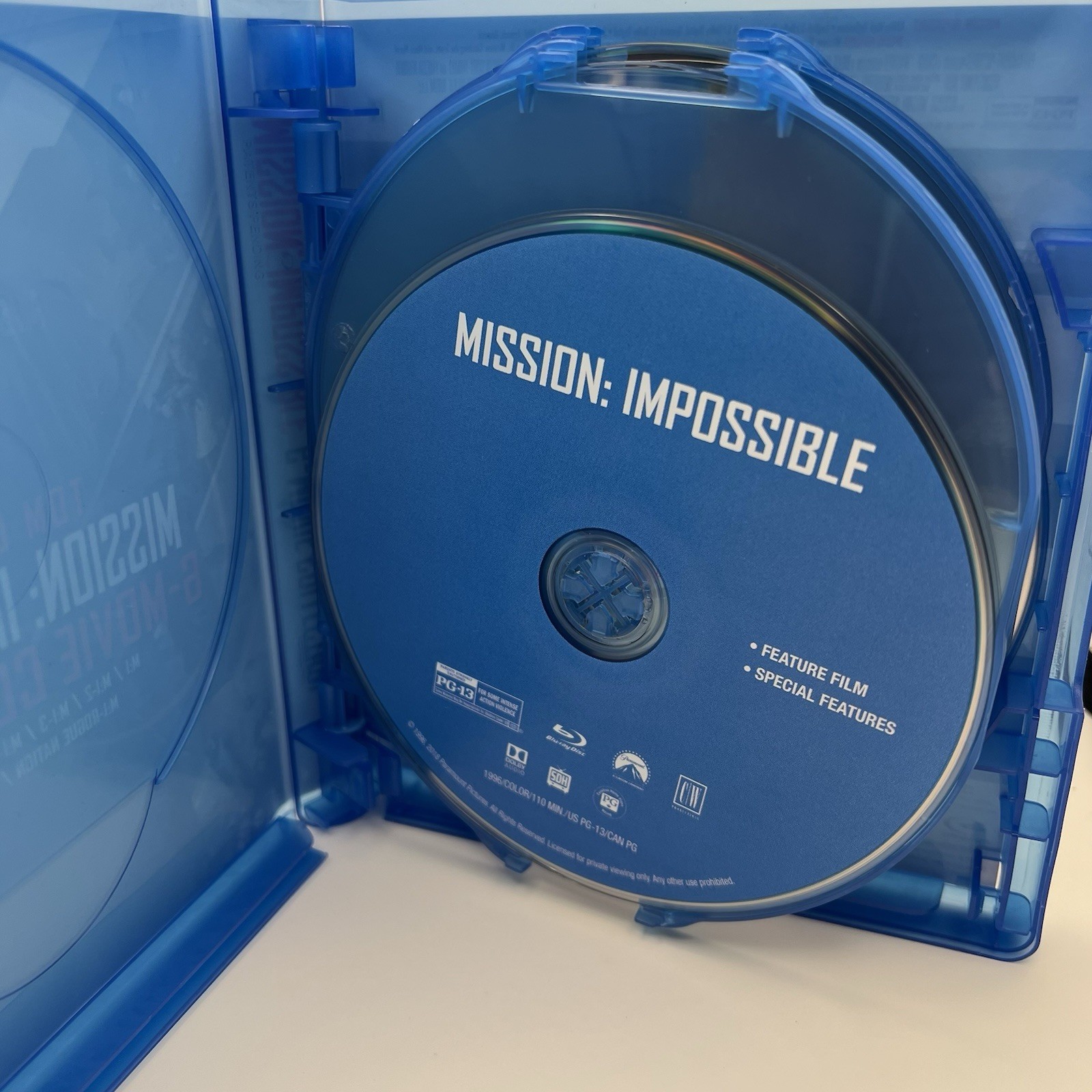 Mission: Impossible-6-Movie Collection (Blu-ray) 7 Discs – Like New – Tom Cruise