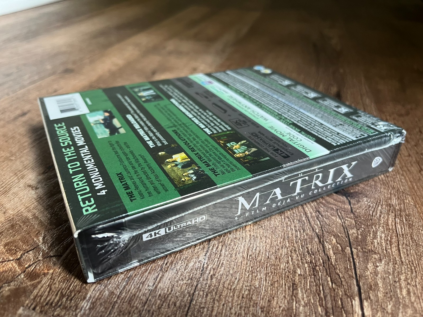The Matrix 4-Film Deja Vu Collection (4K UHD + Blu-ray + Digital, Region Free)