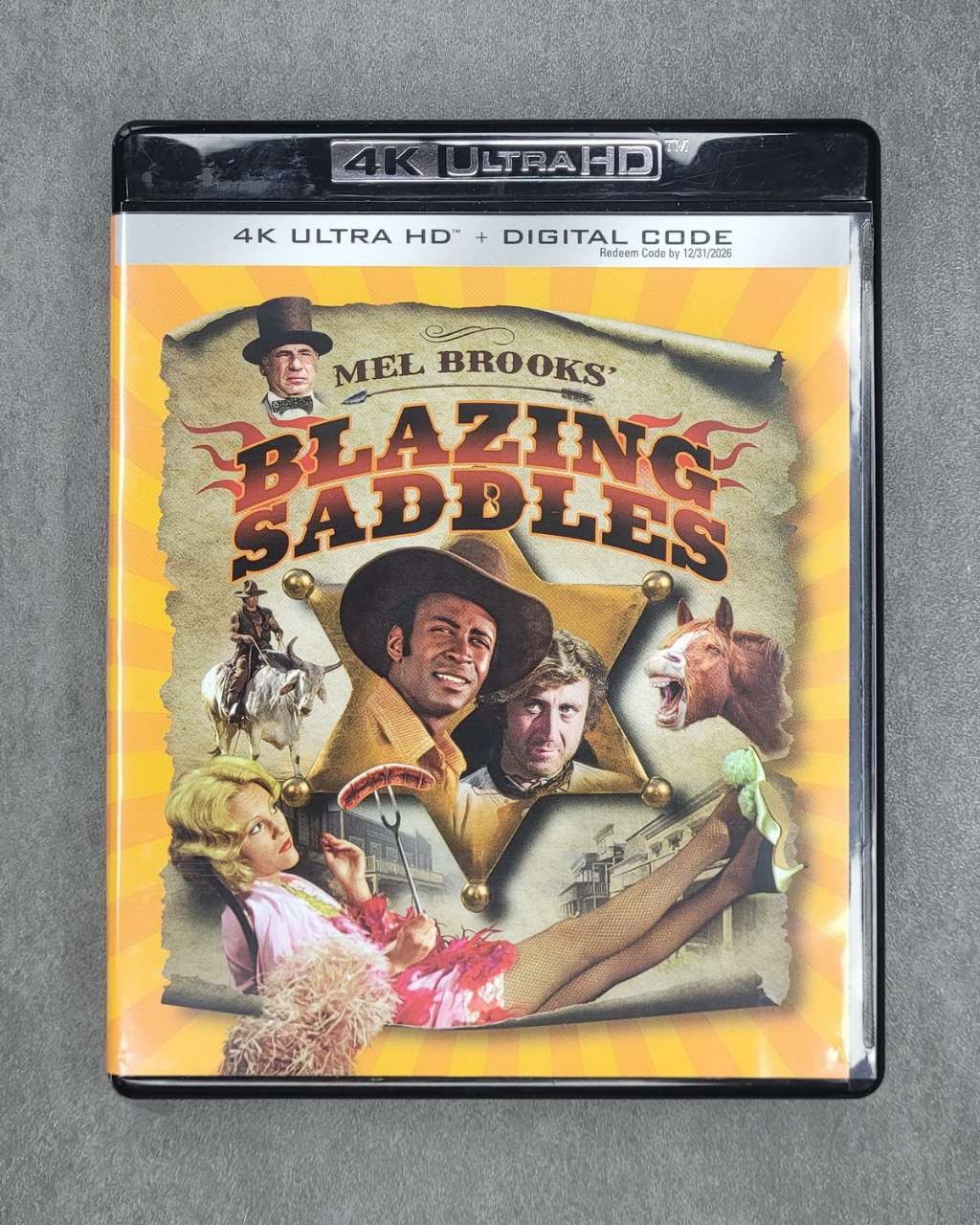Blazing Saddles (4K Ultra HD + Digital) [4K UHD] DVDs
