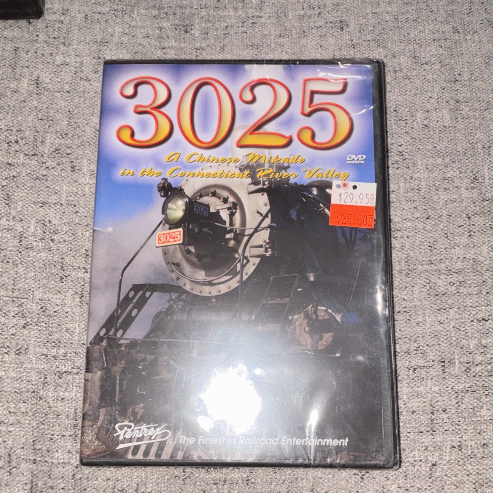 Pentrex 3025: A Chinese Mikado in the Connecticut River Valley DVD 2013 78min