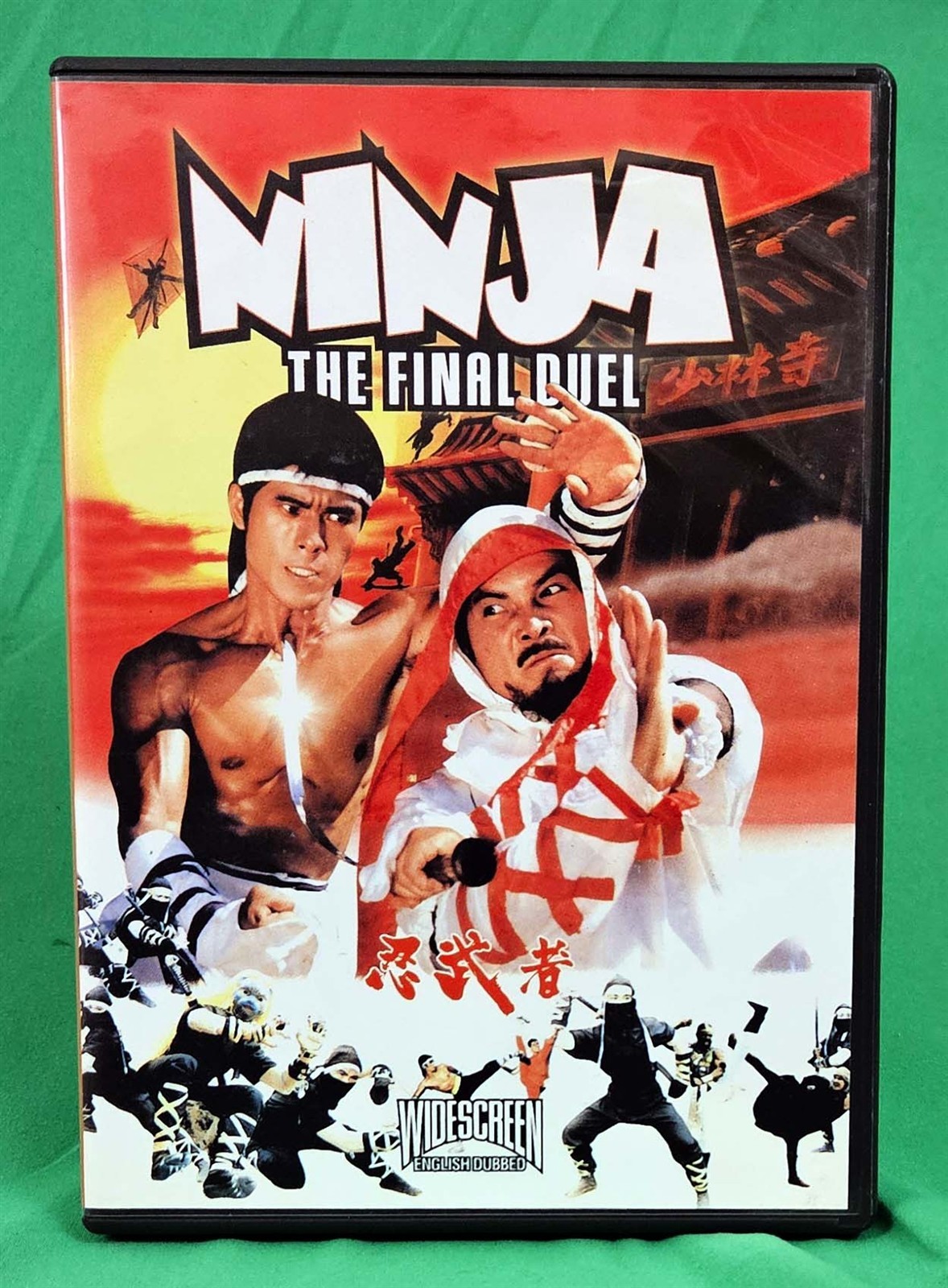 NINJA THE FINAL DUEL, 1986 All-Region Taiwan Martial Film DVD, English Dub 忍者在中國